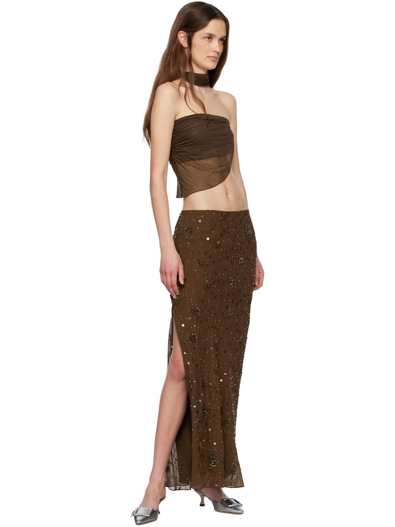 Mirror Palais Brown Deity Top outlook