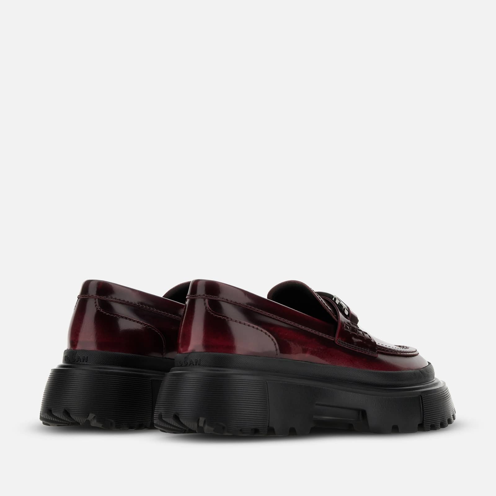 Loafers Hogan H619 Burgundy - 3