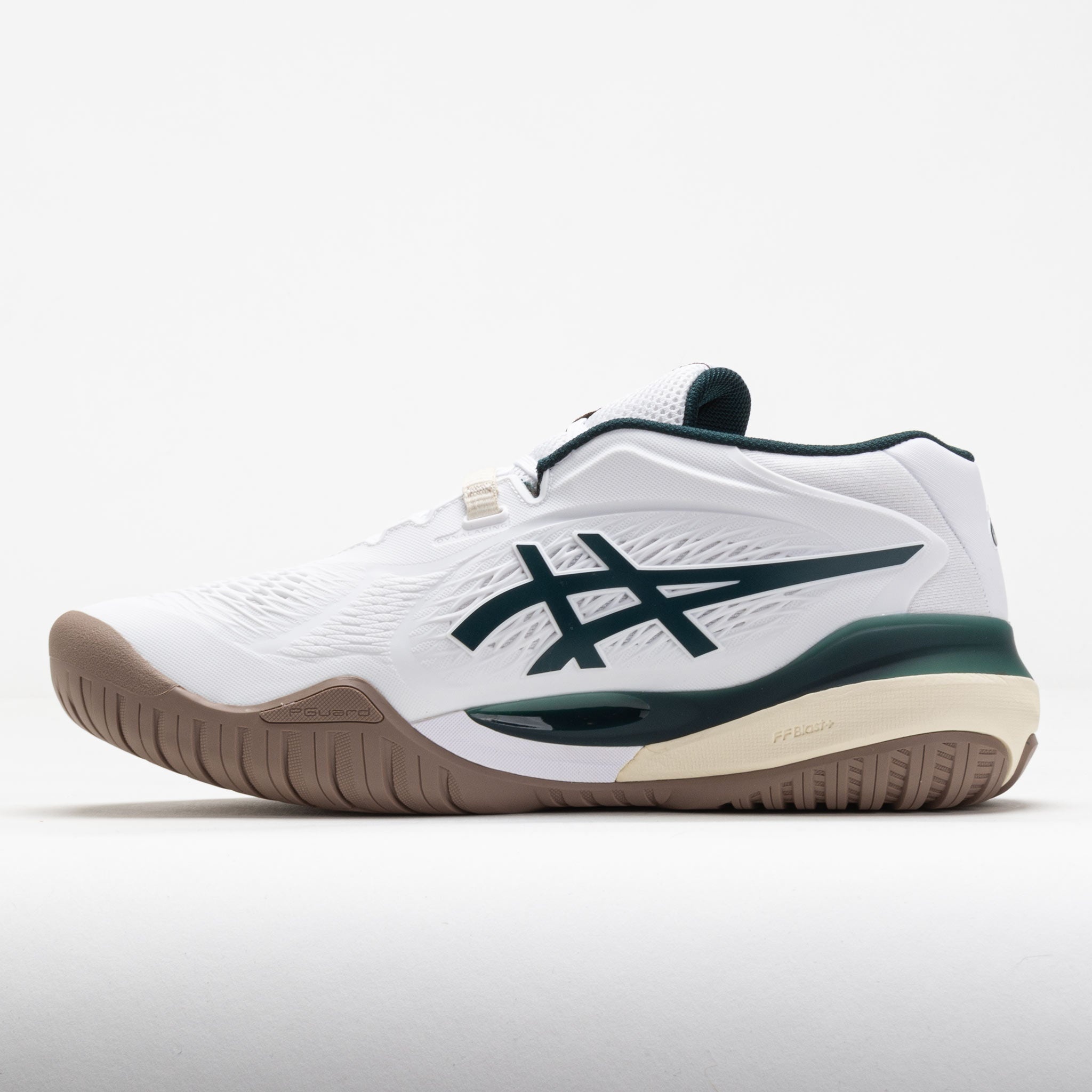 ASICS GEL-Resolution X Men's White/Saxon Green - 2