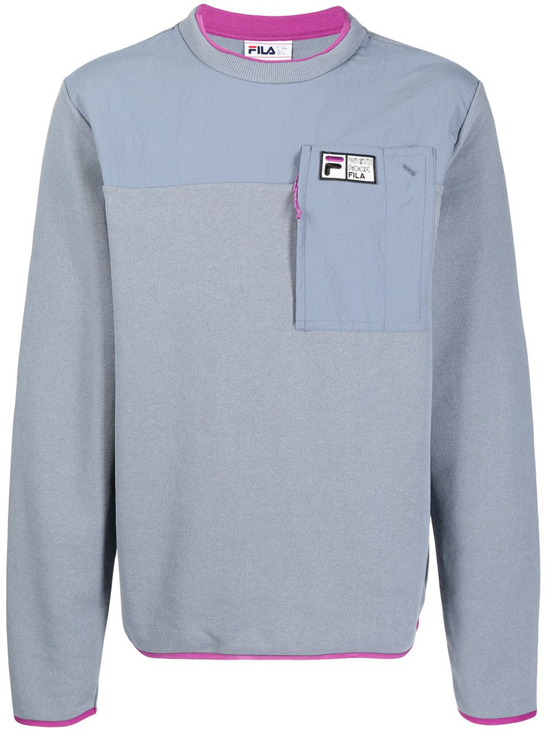recycled cotton-blend sweatshirt 1