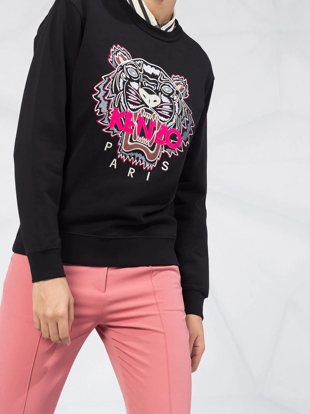 Tiger embroidered sweatshirt - 5