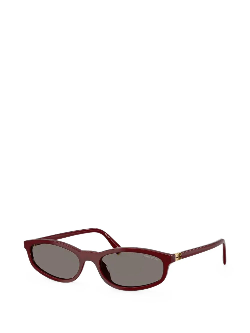 Regard oval-frame sunglasses - 1