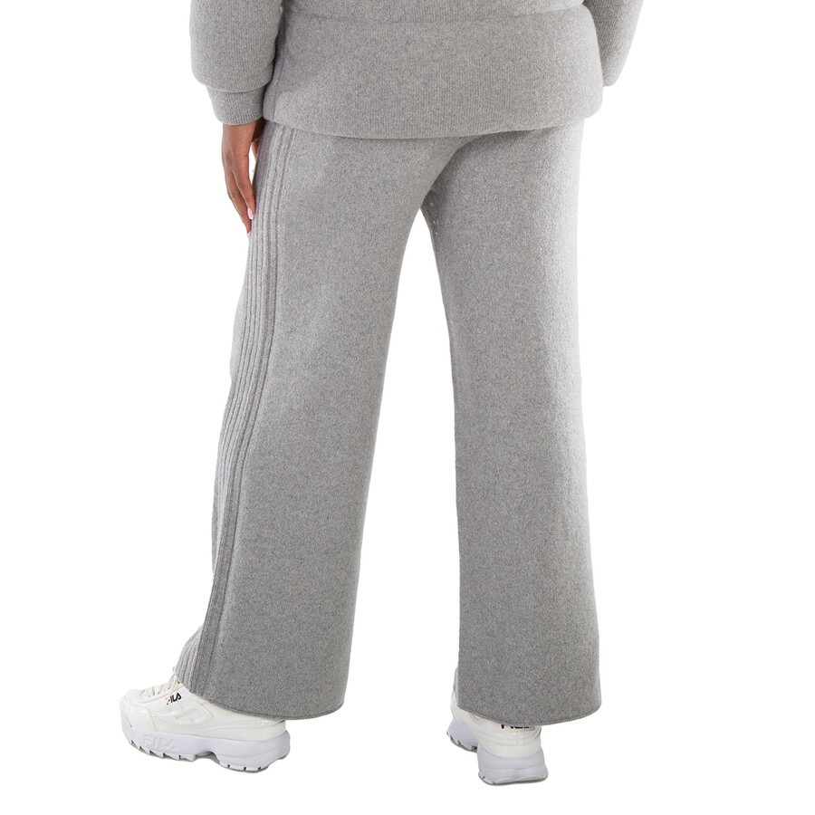 Moncler Charcoal Cashmere-Blend Relaxed-Fit Sweatpants - 5