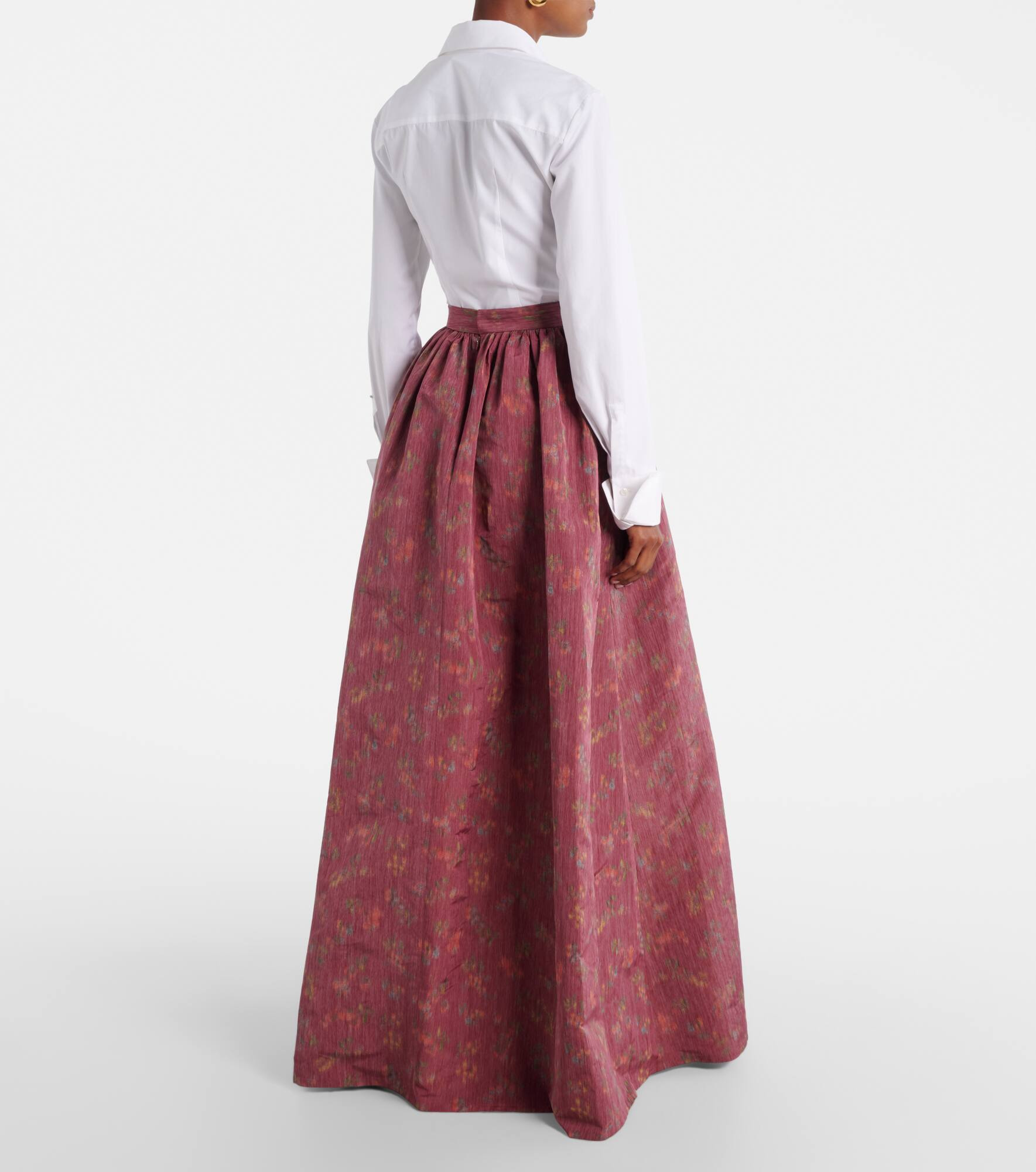 Morgaine floral maxi skirt - 3