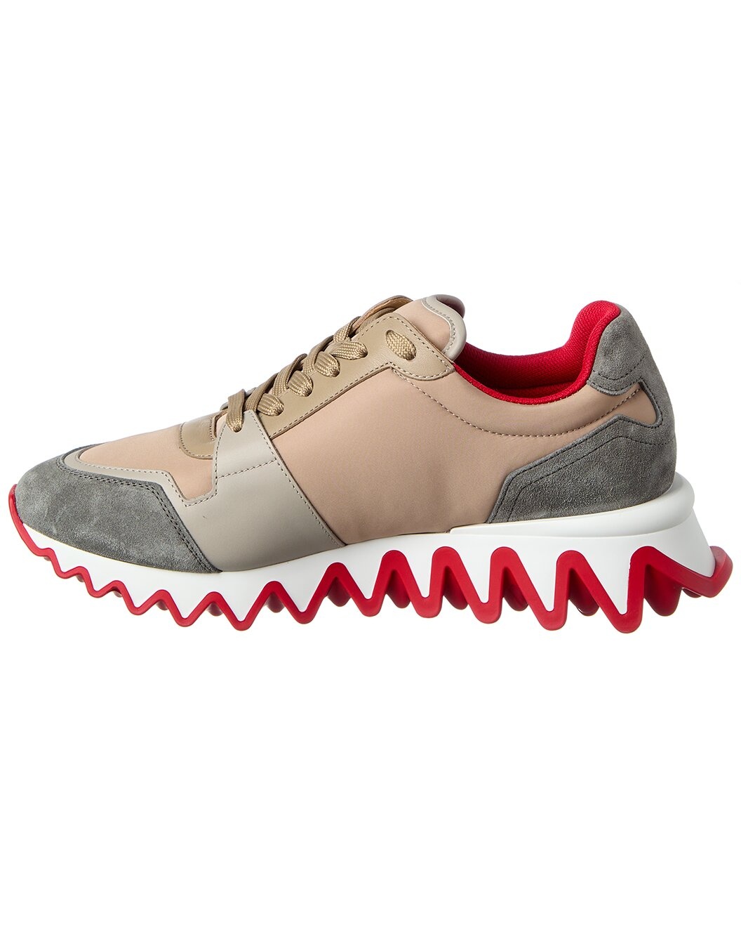 Christian Louboutin Nastroshark Leather & Nylon Sneaker - 2