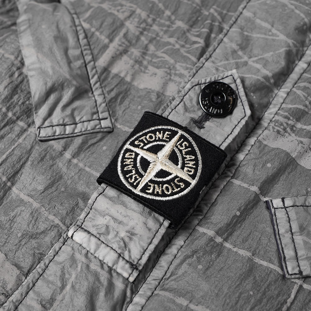 Stone Island Reflective Grid Parka - 4