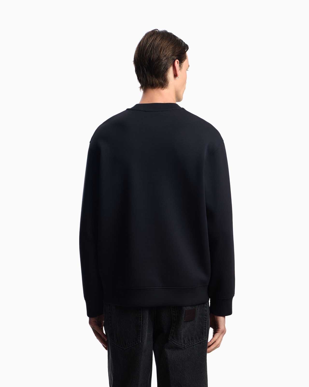 ASV JERSEY SWEATSHIRT WITH SUPER-EMBOSSED EA EMBROIDERY - 3