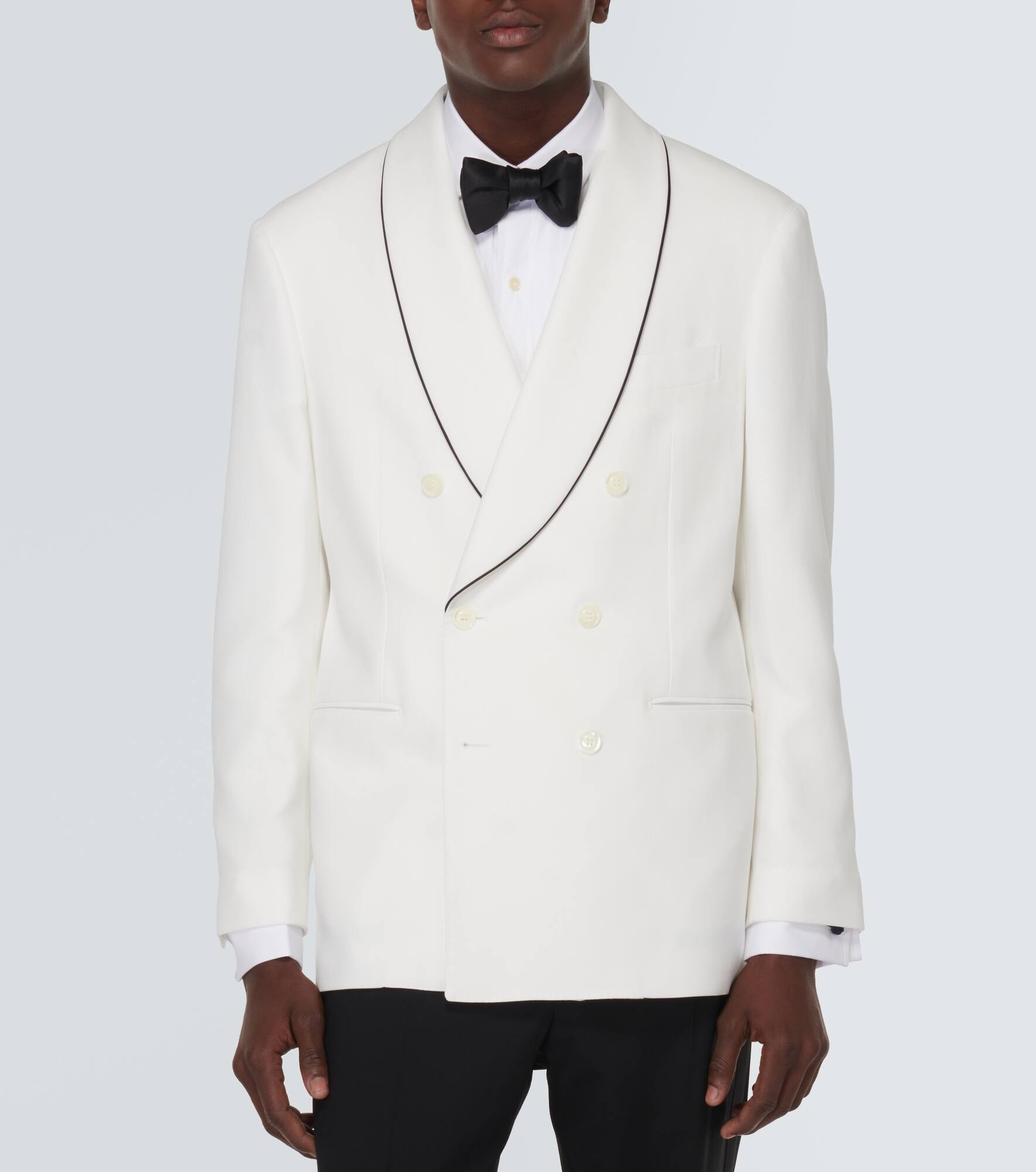 Cotton tuxedo jacket - 3