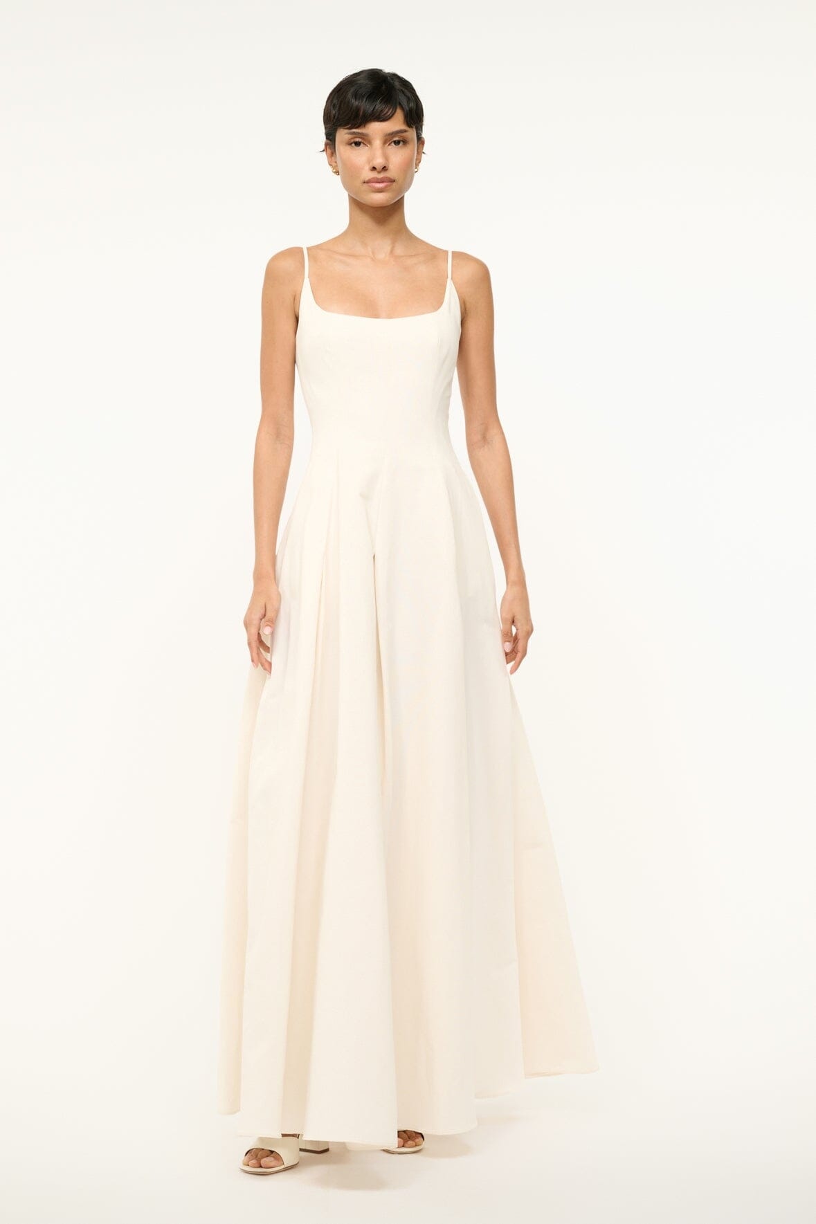 STAUD JOY MAXI DRESS IVORY - 4