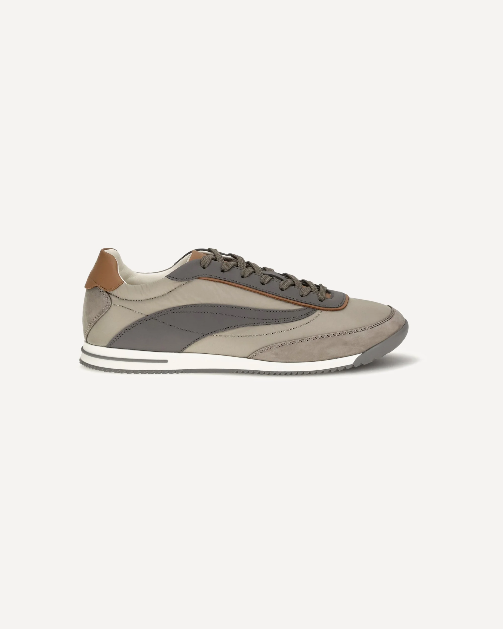 Lace-up suede Sneakers - 1