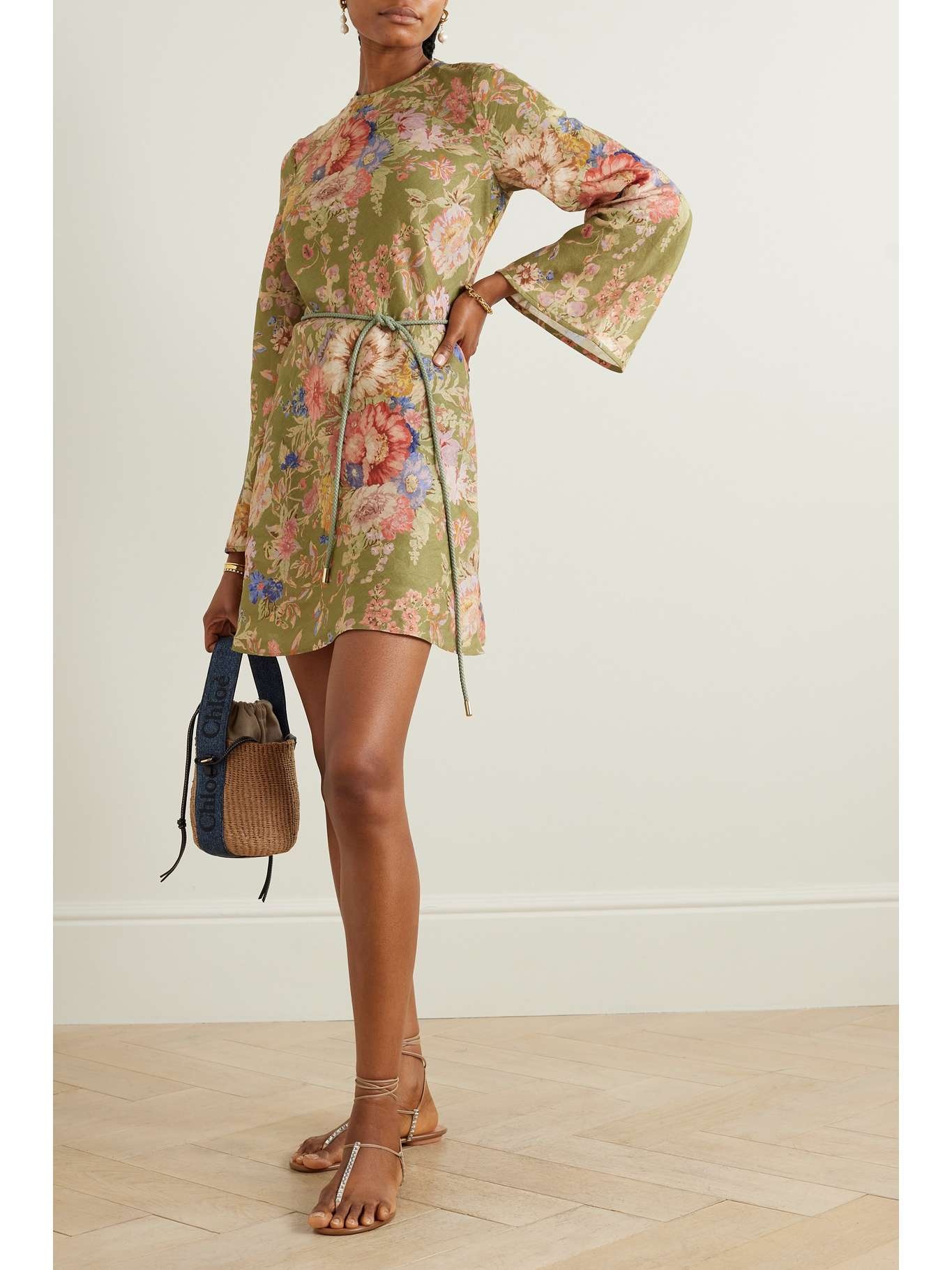【Zimmermann】AUGUST BIAS MINI DRESS バイアス ミニドレス Zimmermann AUGUST BIAS MINI DRESS | REVERSIBLE