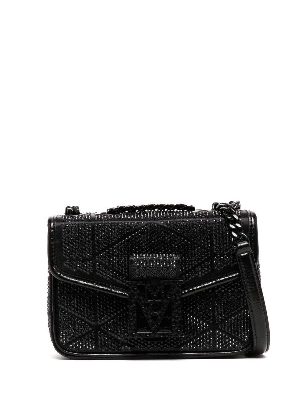 MCM mini Travia quilted shoulder bag - Metallic