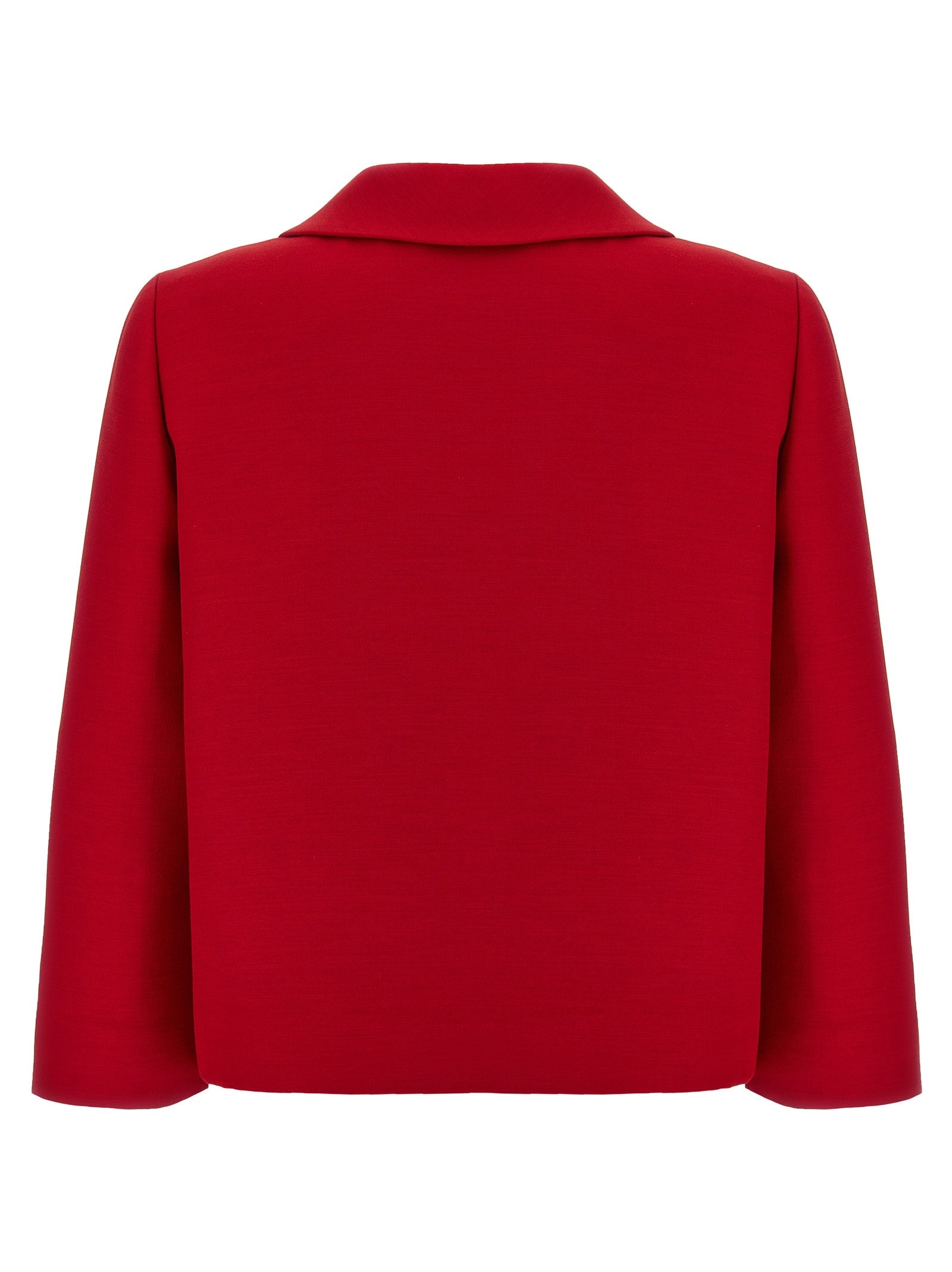 Blazer Valentino Garavani Crepe Couture Blazer And Suits Red - 2