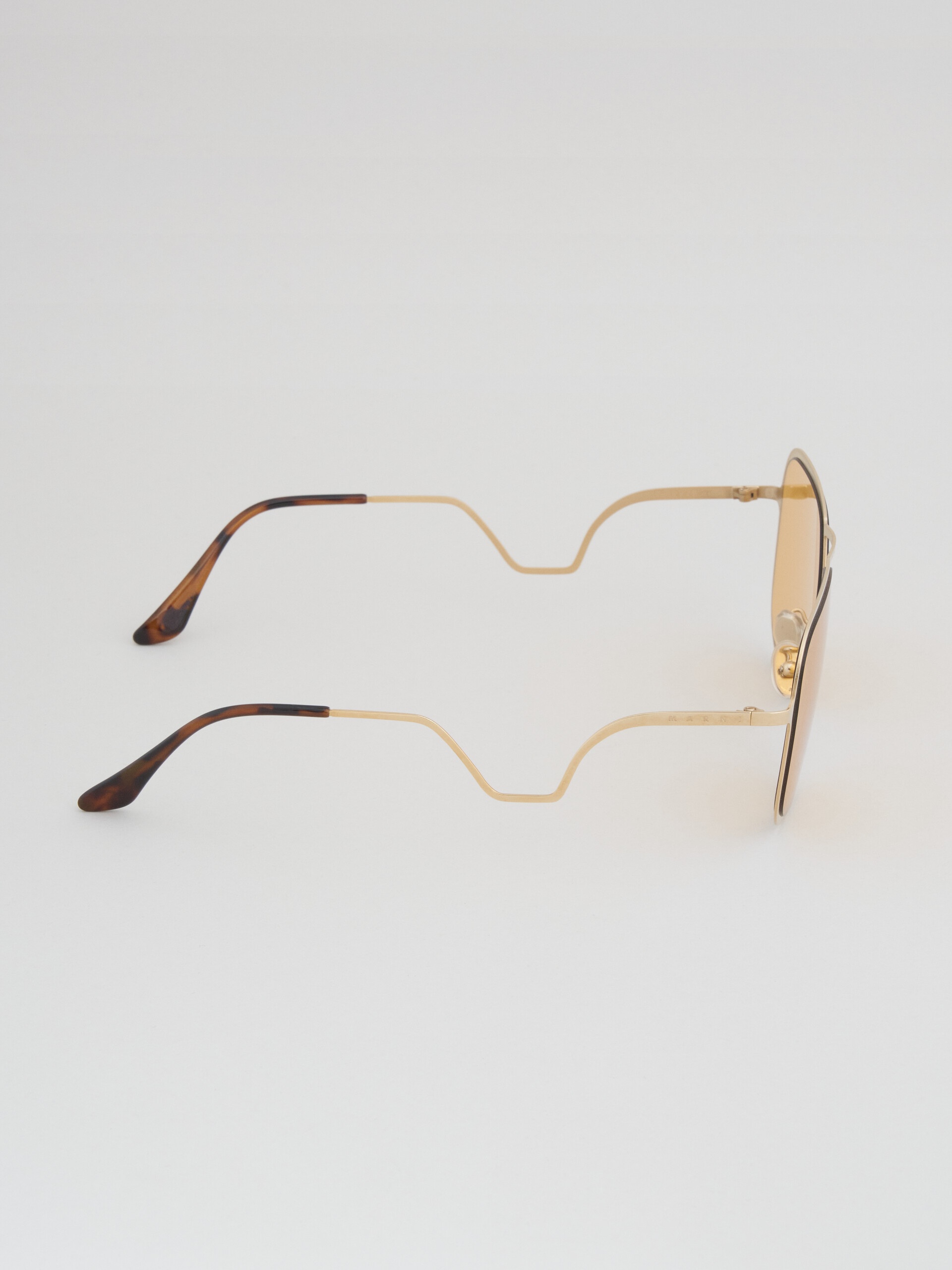 YELLOW HA LONG BAY METAL SUNGLASSES - 3