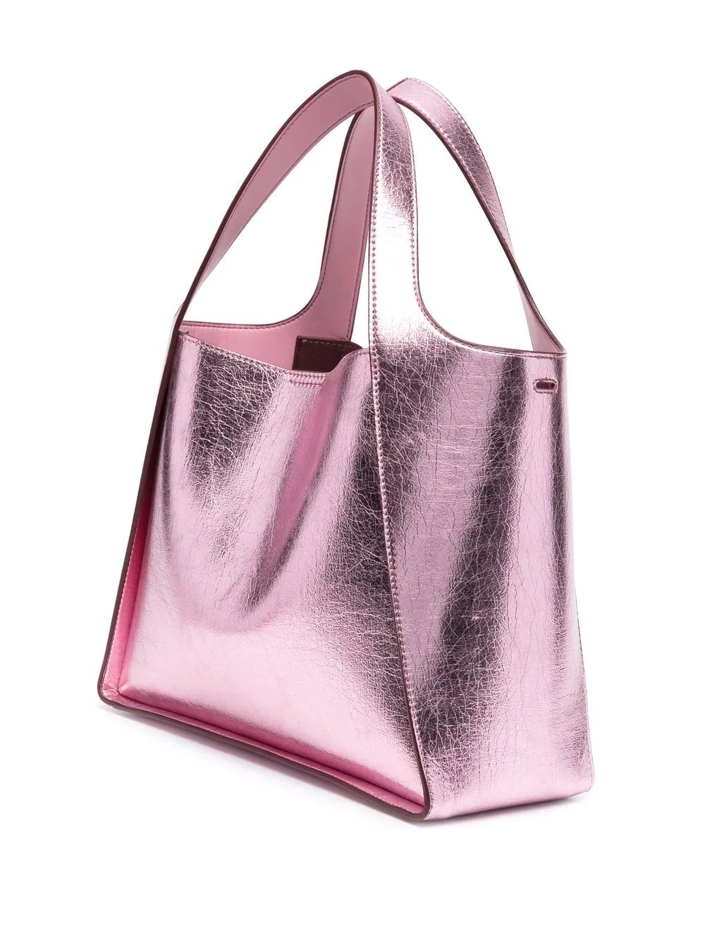 Stella Logo metallic tote bag - 3