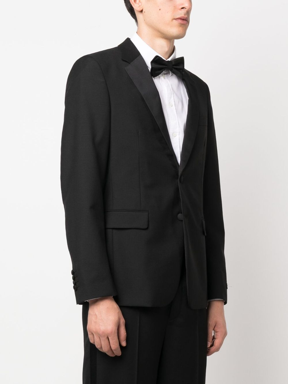 single-breasted tailored blazer - 3