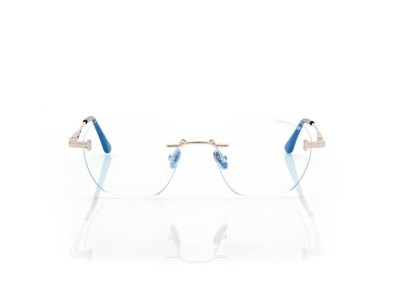 GEOMETRIC BLUE BLOCK OPTICALS 1