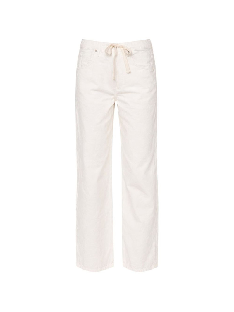 drawstring denim jeans 1