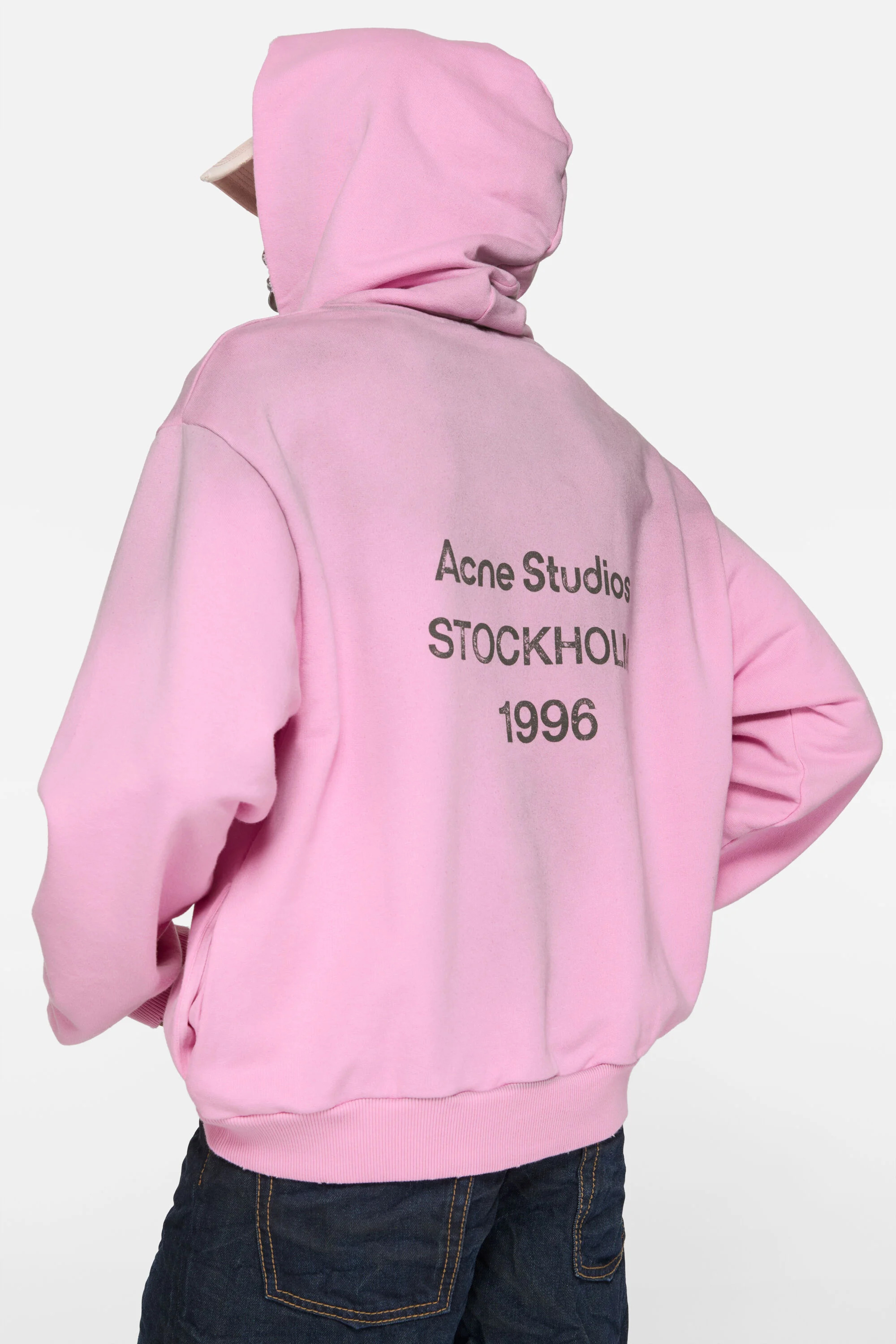 Logo hooded sweater - Cotton candy pink - 4