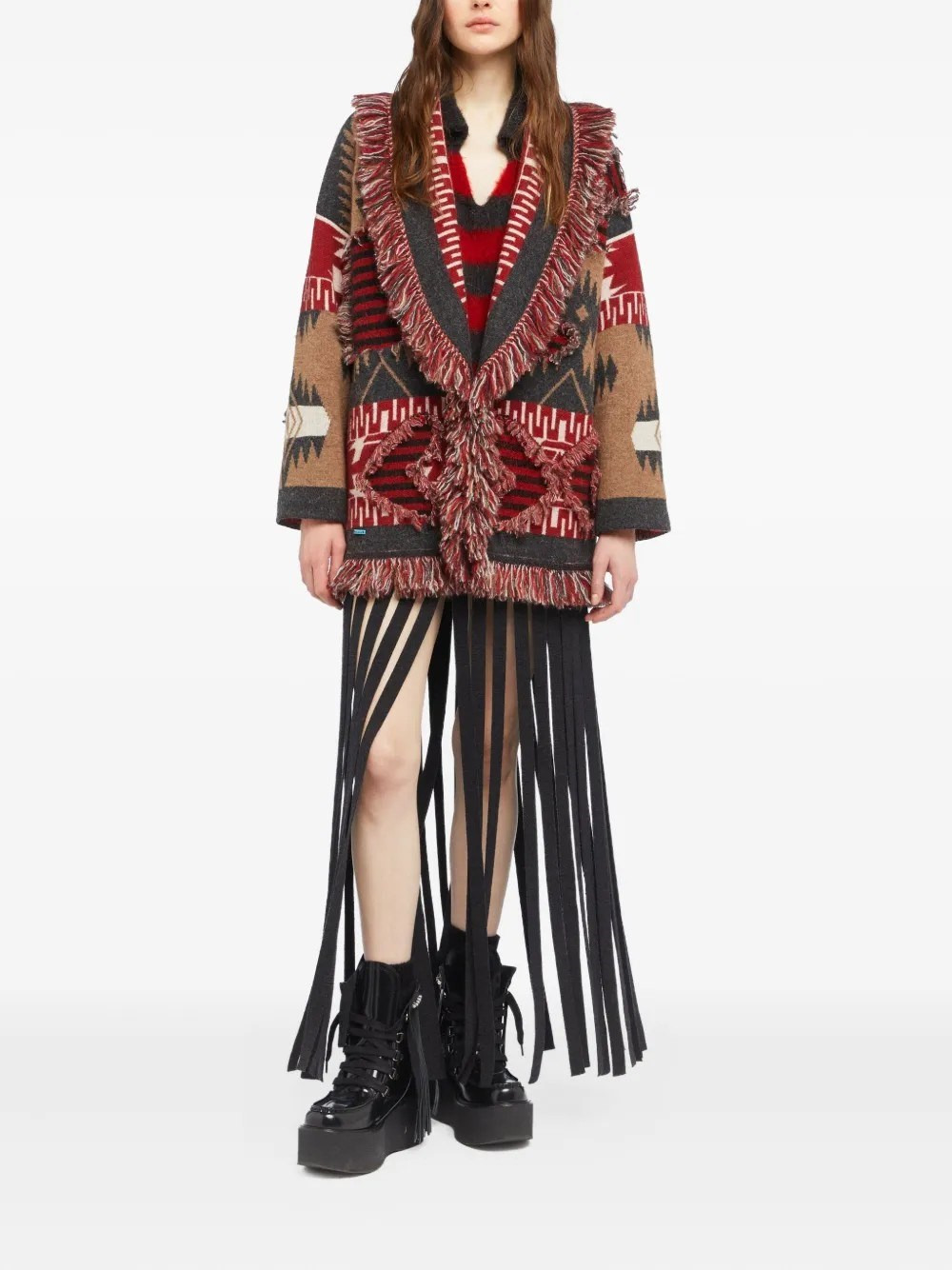 Grunge Anthem Cardigan - 2
