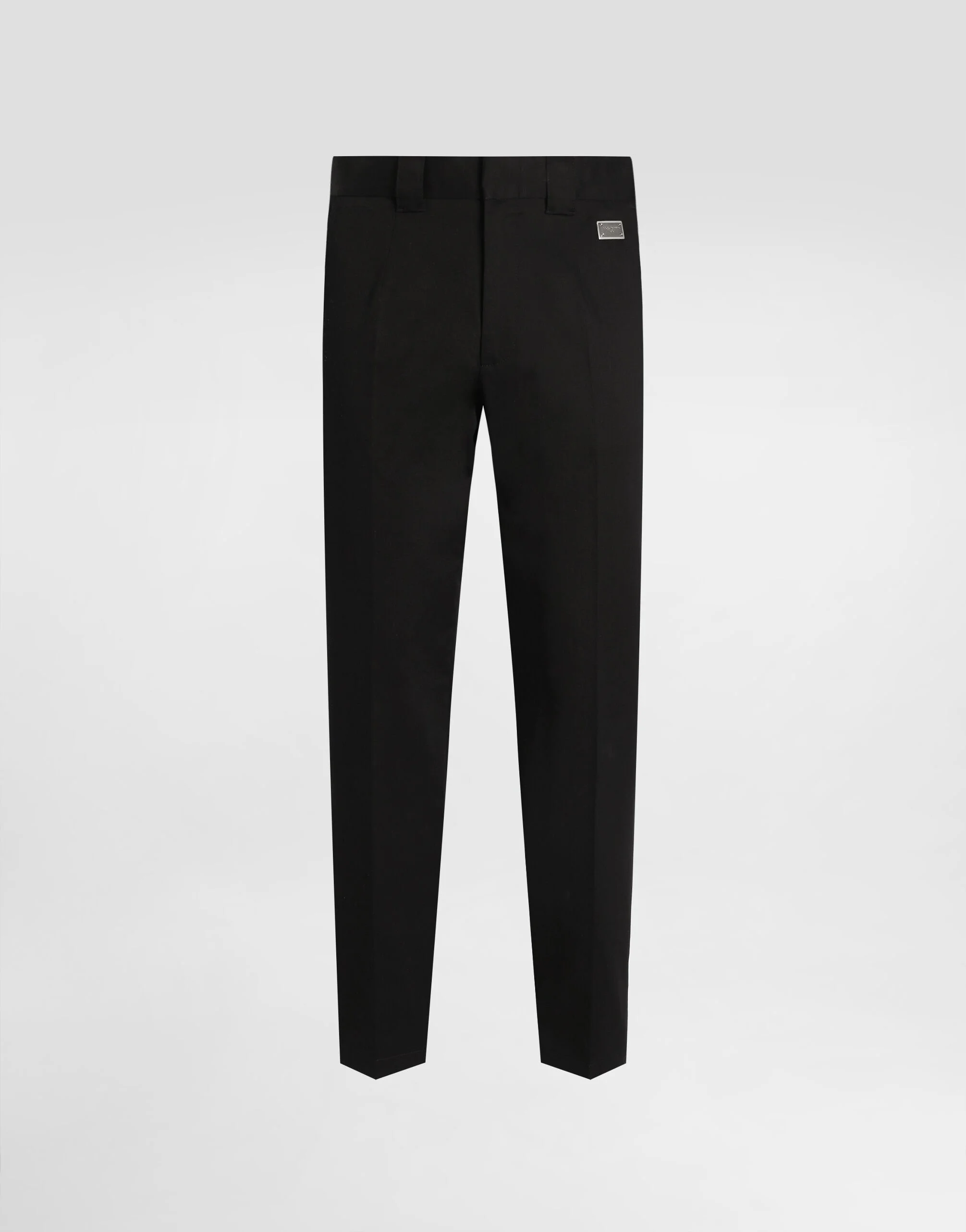Tailored cotton pants - 1