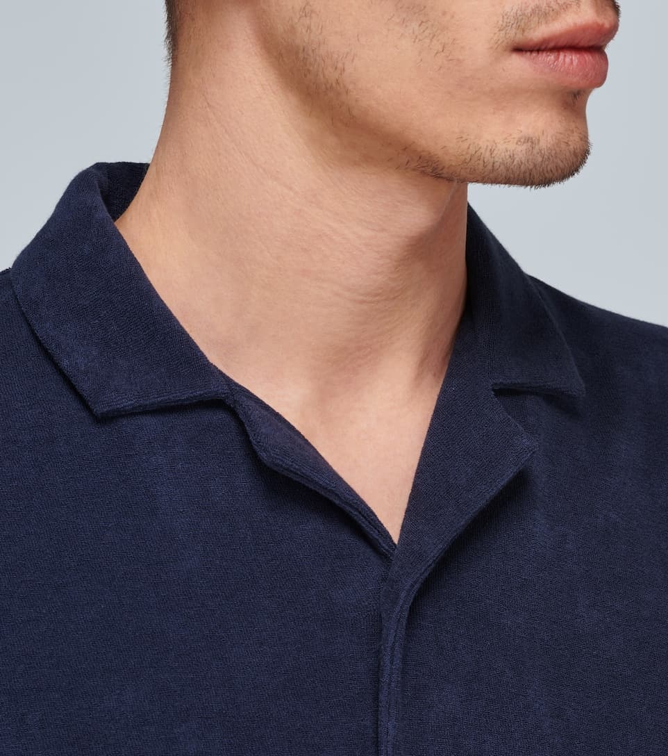 Short-sleeved towelling shirt - 5