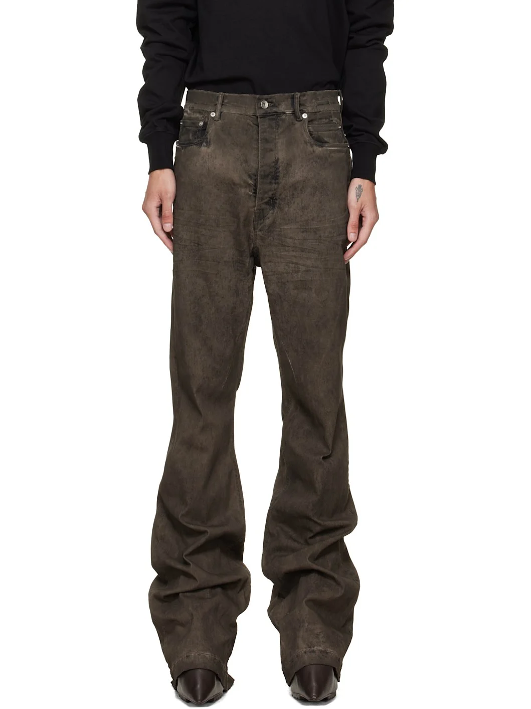 Gray Tower Bolan Bootcut Jeans - 1