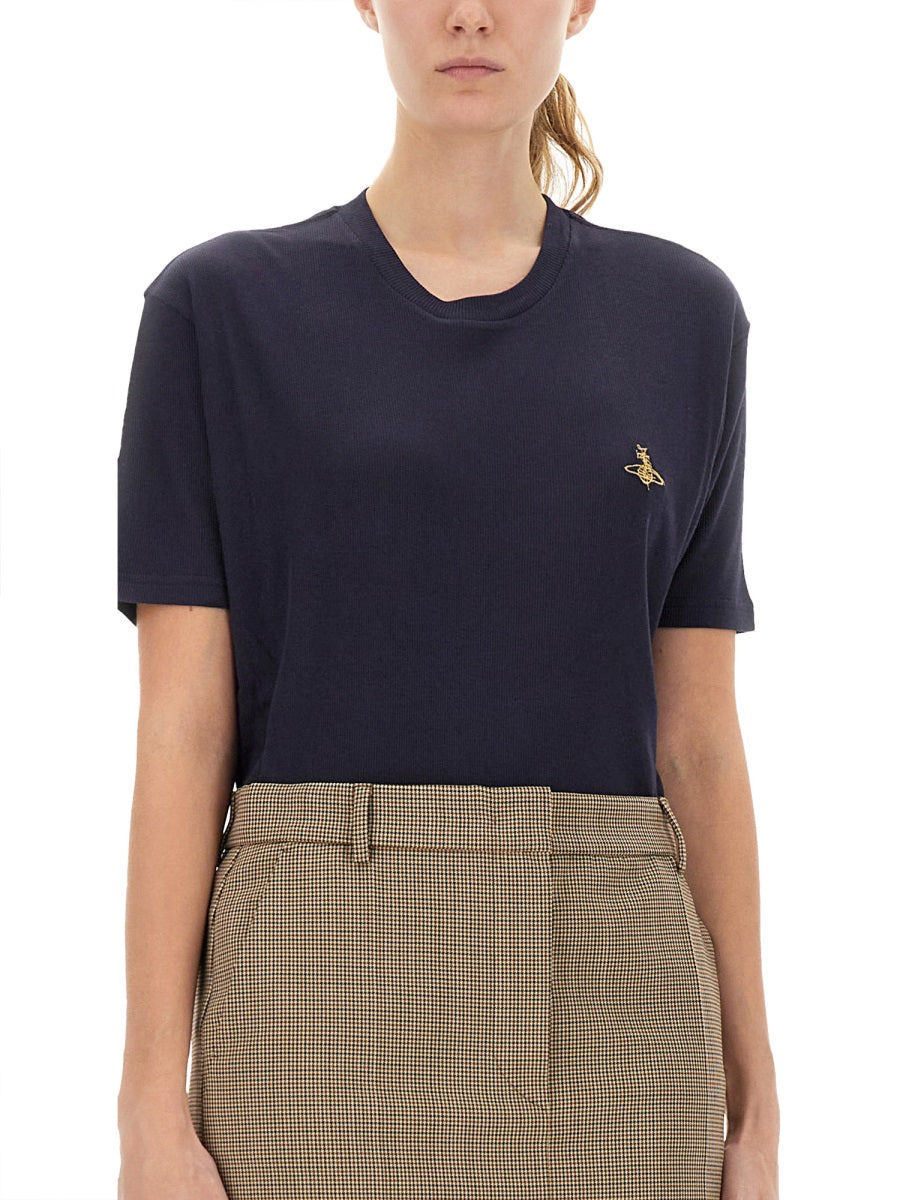T-Shirt Con Ricamo Orb - 4