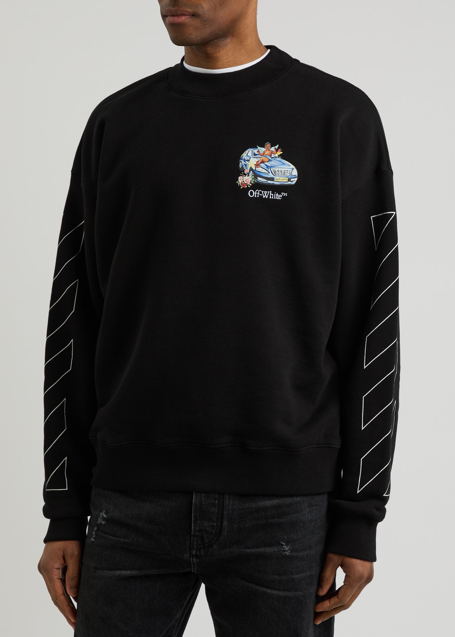 Off-white Arrows Skate Printed Cotton Sweatshirt - 2