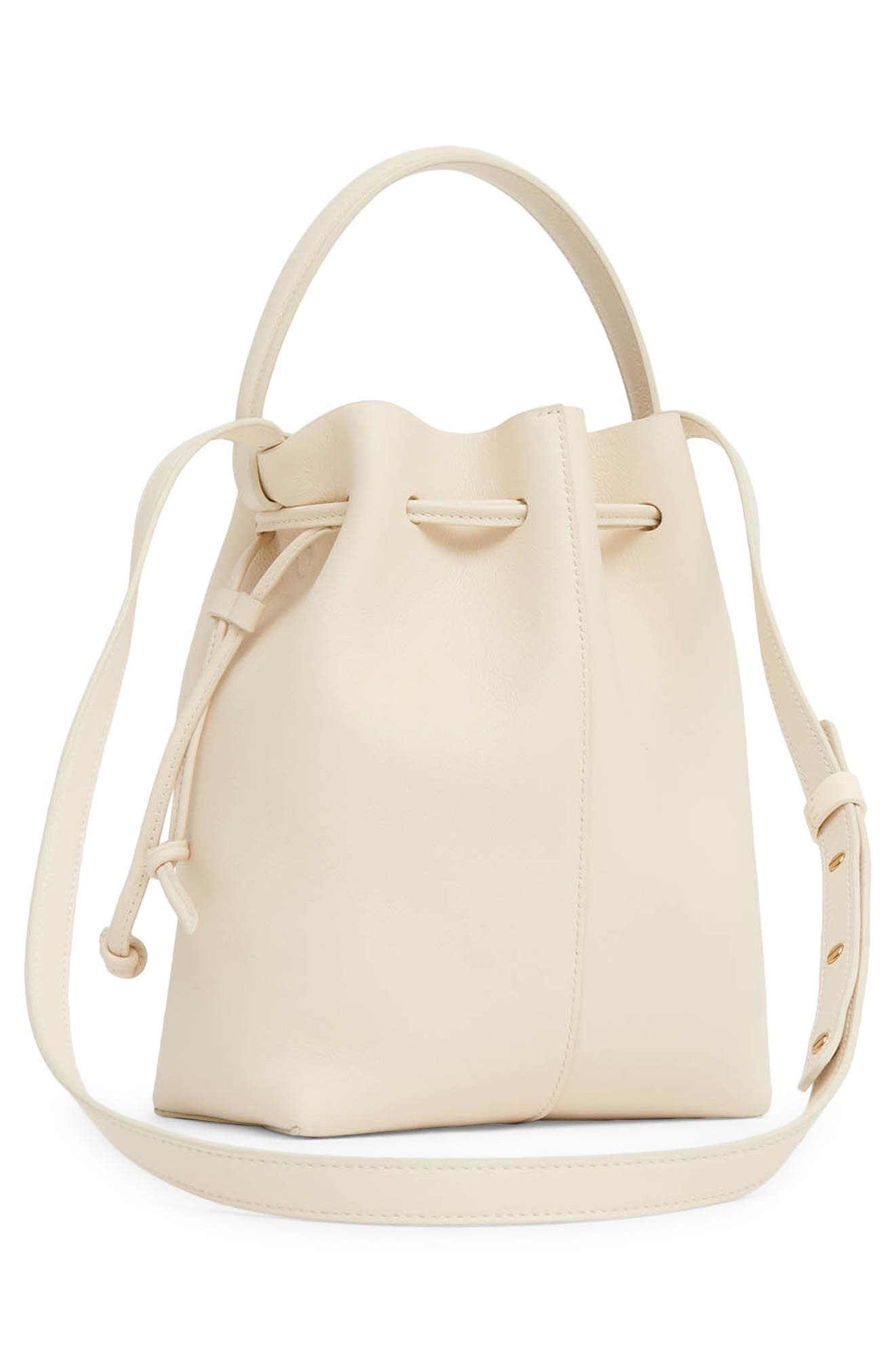 Mansur Gavriel Dea Leather Bucket Bag in Jasmine at Nordstrom - 2