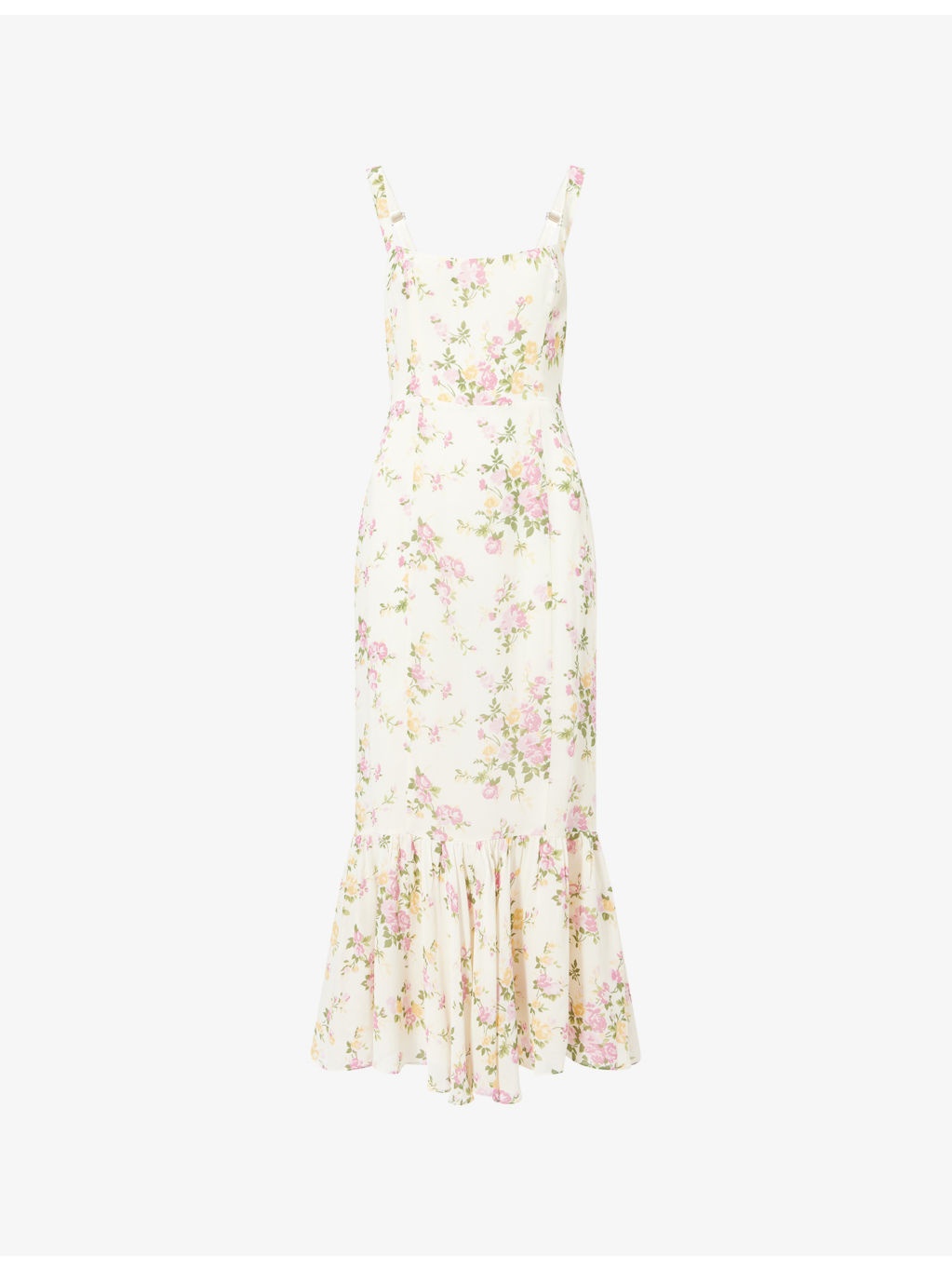 Irisa Floral Woven Maxi Dress - 1
