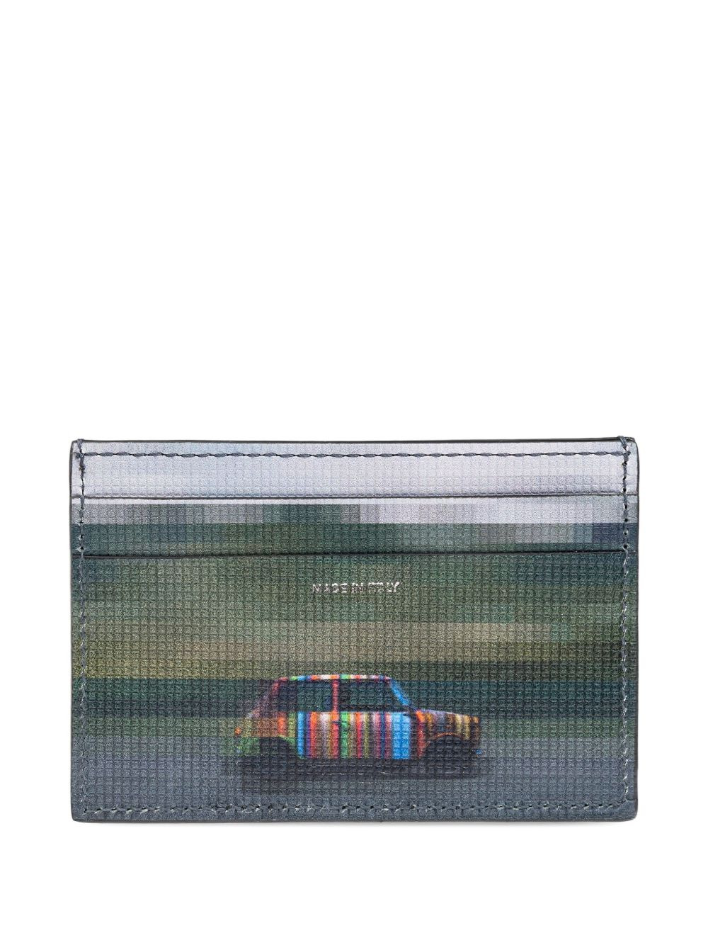 Paul Smith Men Leather Credit Card Case - 2