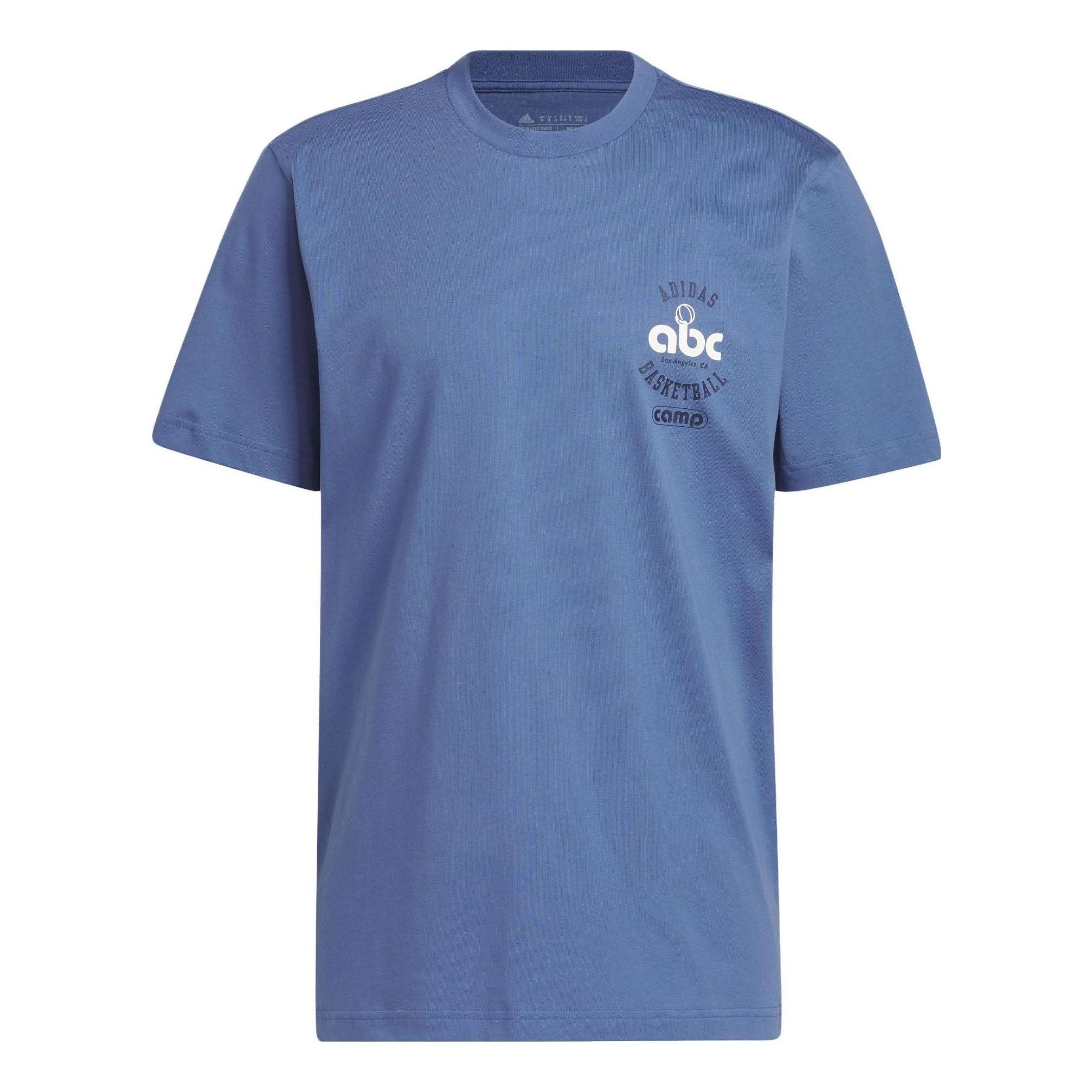 adidas Summer Camp Story T-Shirts 'Blue' IM4633 - 1