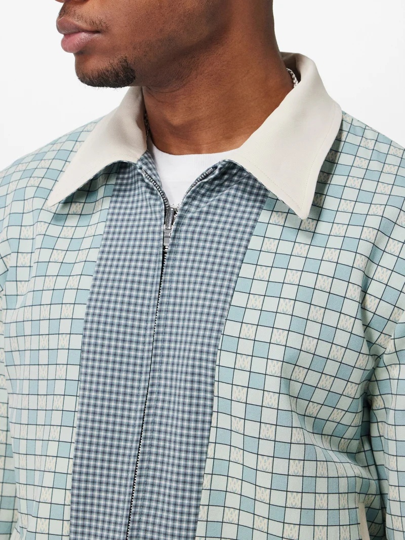 Checked reversible twill jacket - 3