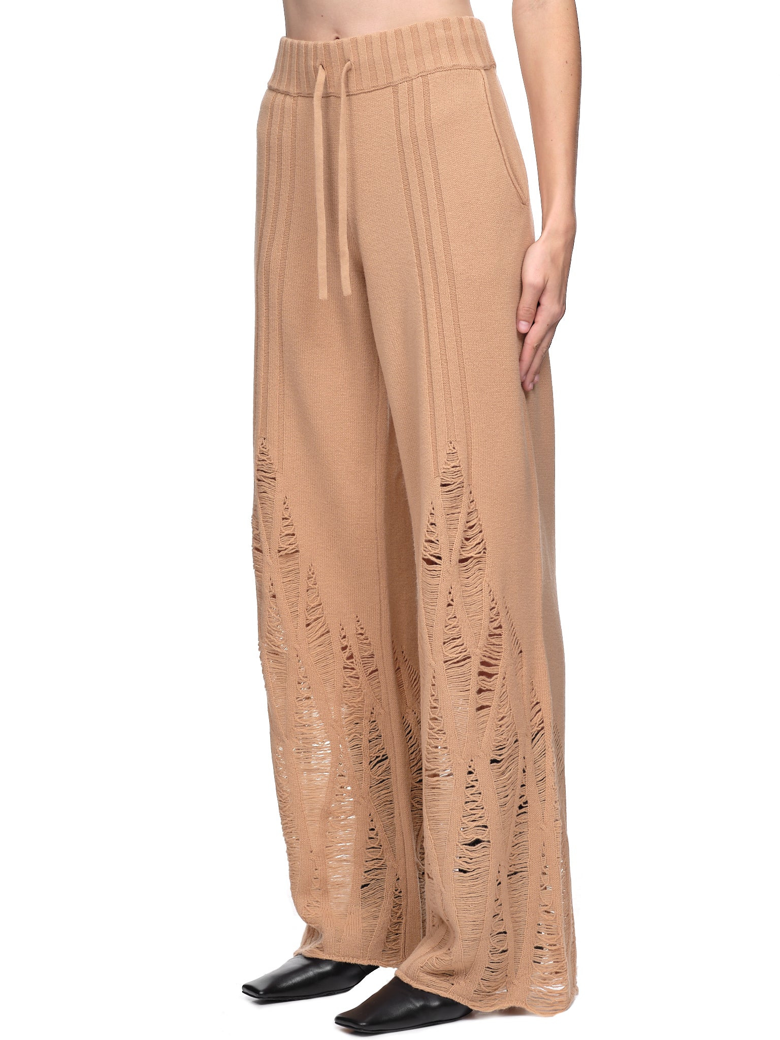 Distressed Cashmere Pants - 2