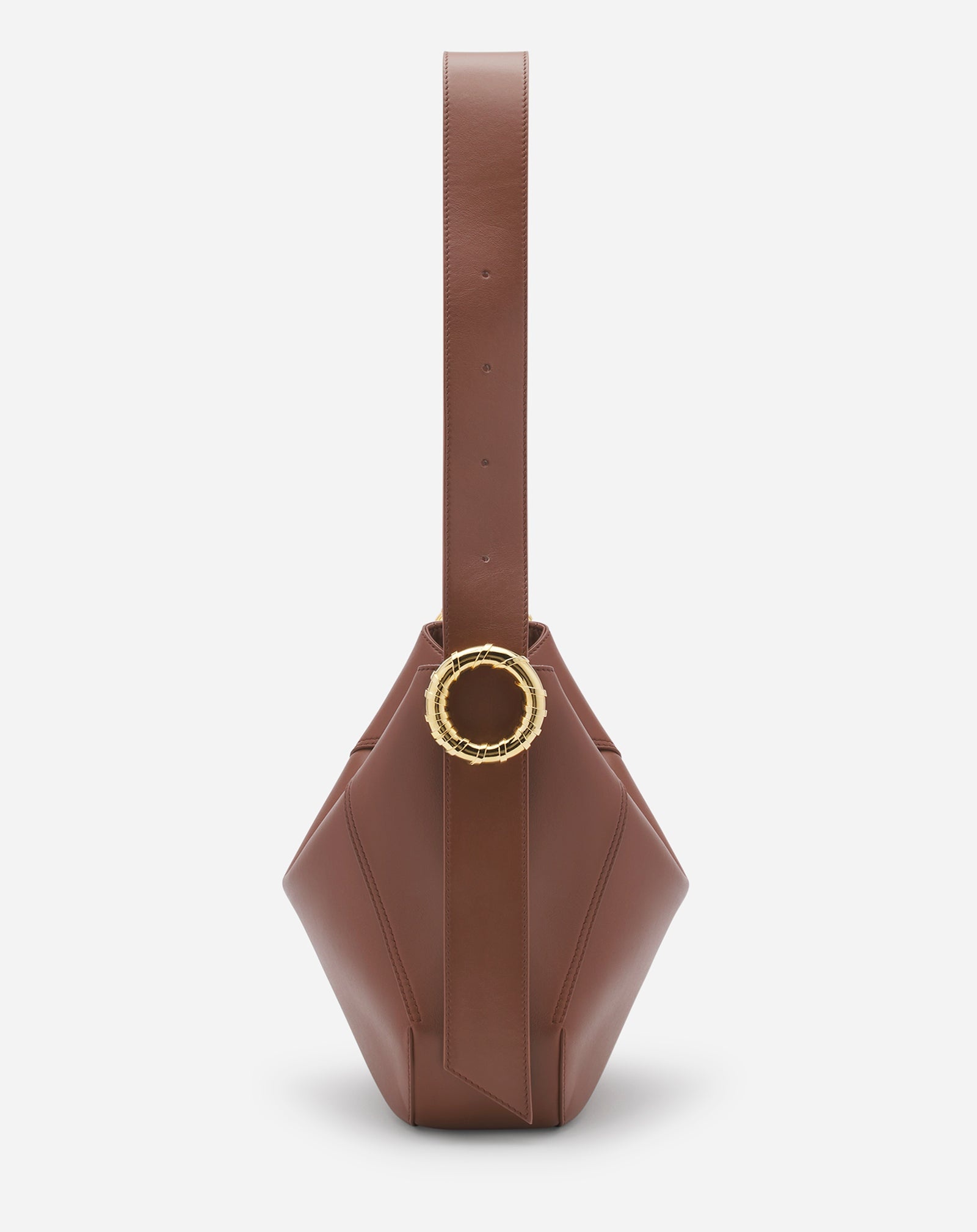 SMALL-MEDIUM LEATHER MELODIE HOBO BAG - 4