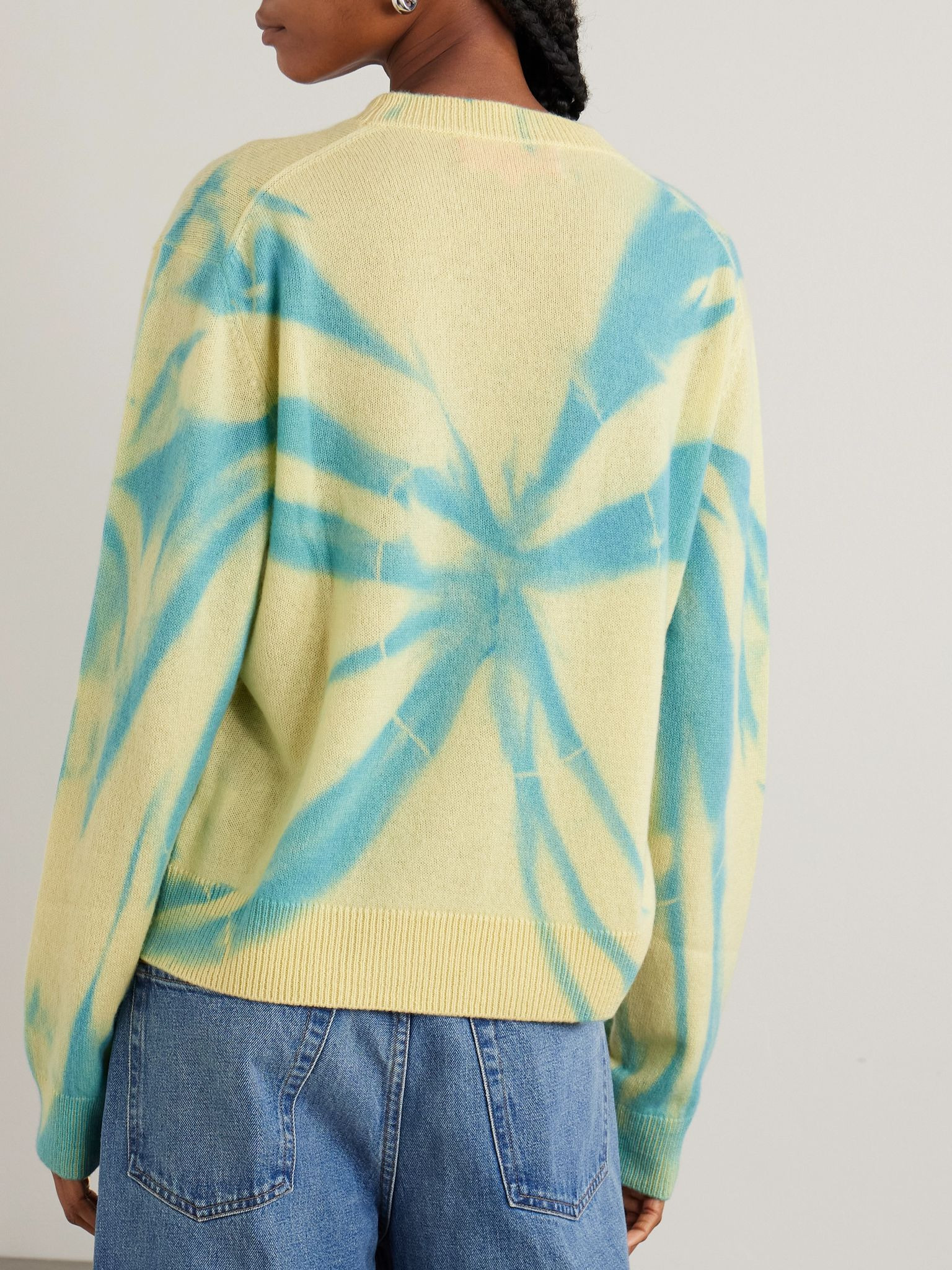Mythic Tranquility tie-dyed cashmere sweater Multi - 3