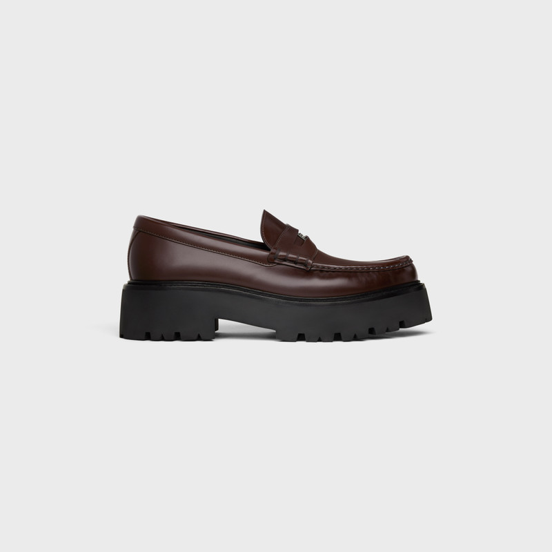 CELINE BULKY PENNY LOAFER in POLISHED BULLSKIN 1