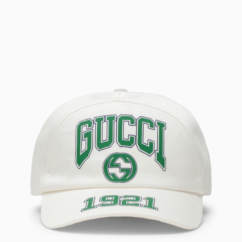 Gucci White Baseball Cap With Logo Men - 2