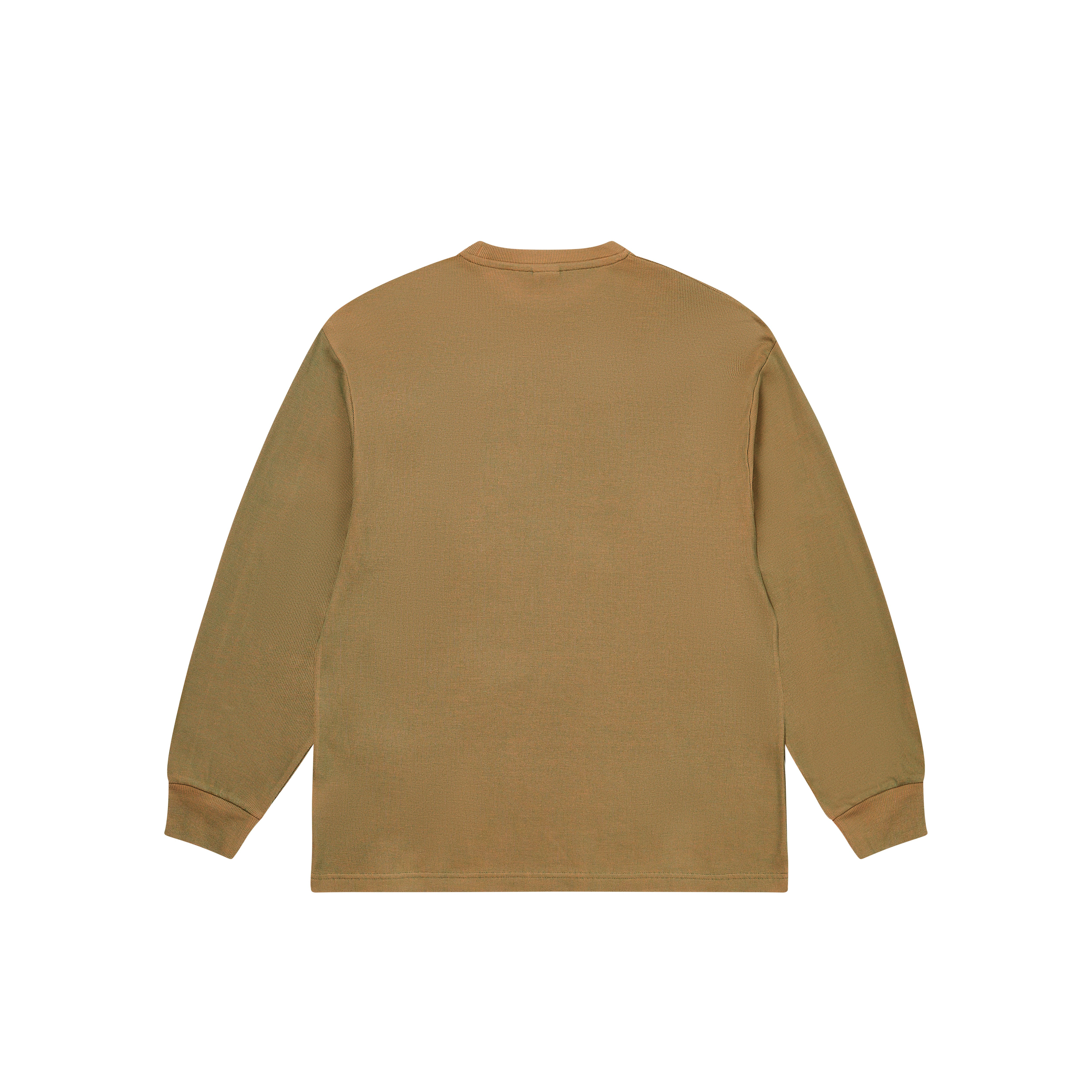 LENTICULAR LONGSLEEVE OLIVE / ORANGE - 2