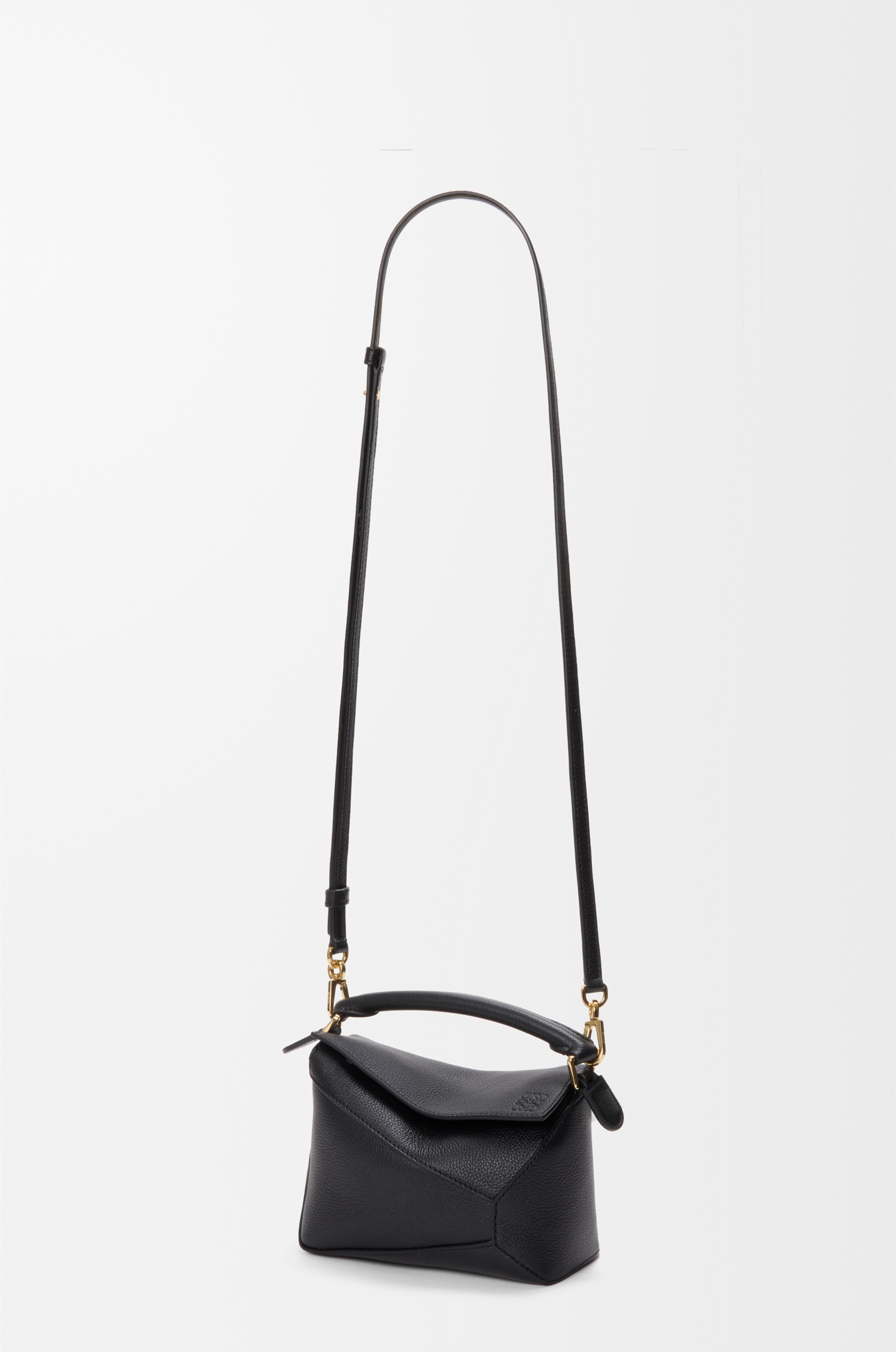 Mini Puzzle Edge bag in soft grained calfskin - 7