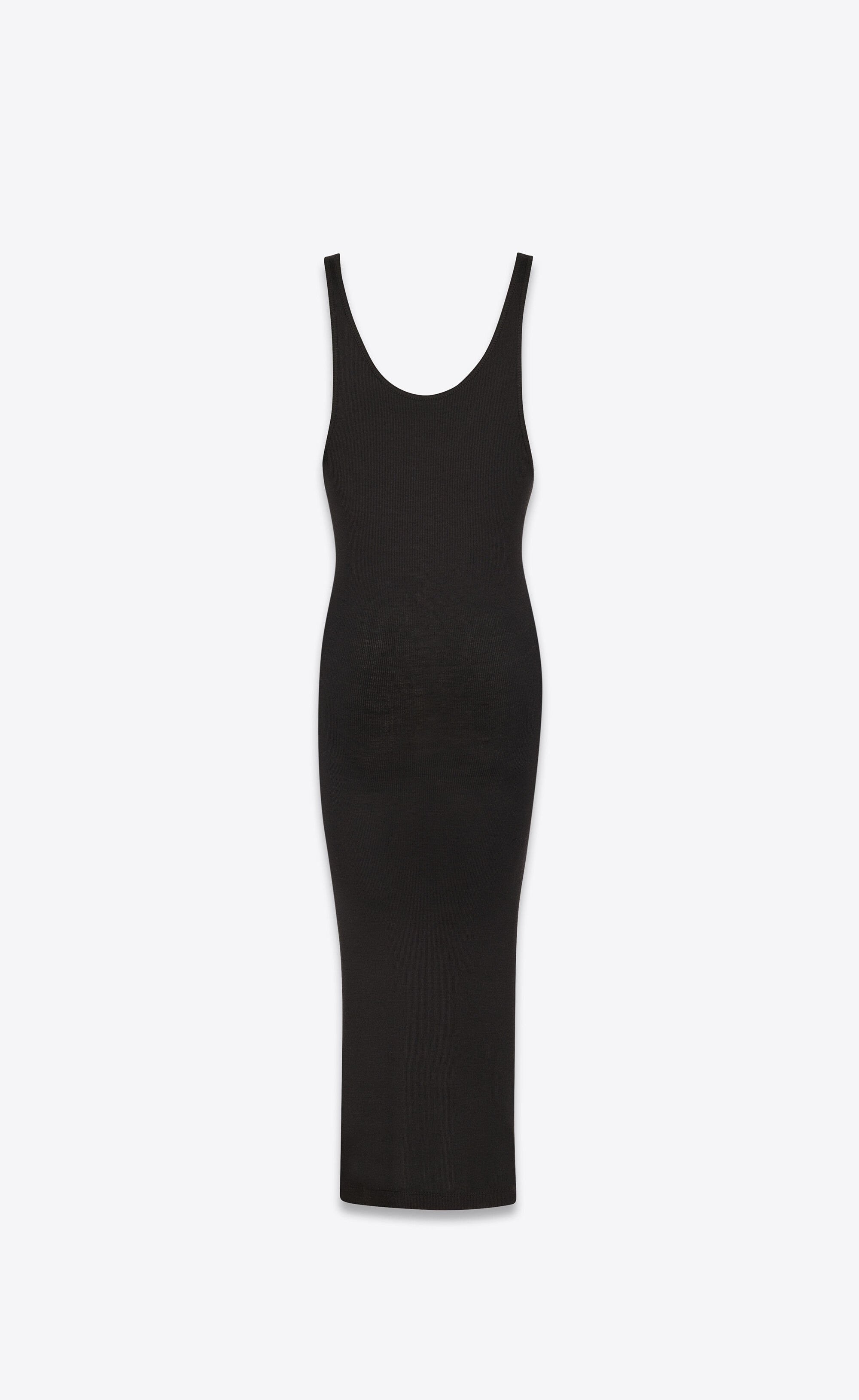 Tシャツ・カットソー SAINT LAURENT SILK JERSEY SLEEVELESS TOP SAINT LAURENT T-SHIRT | Saint Laurent | YSL EN