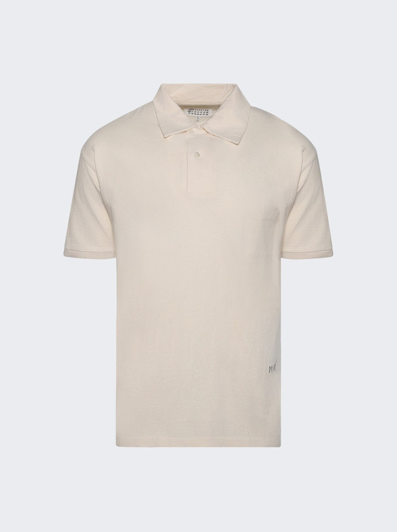 Polo Shirt Ecru 1