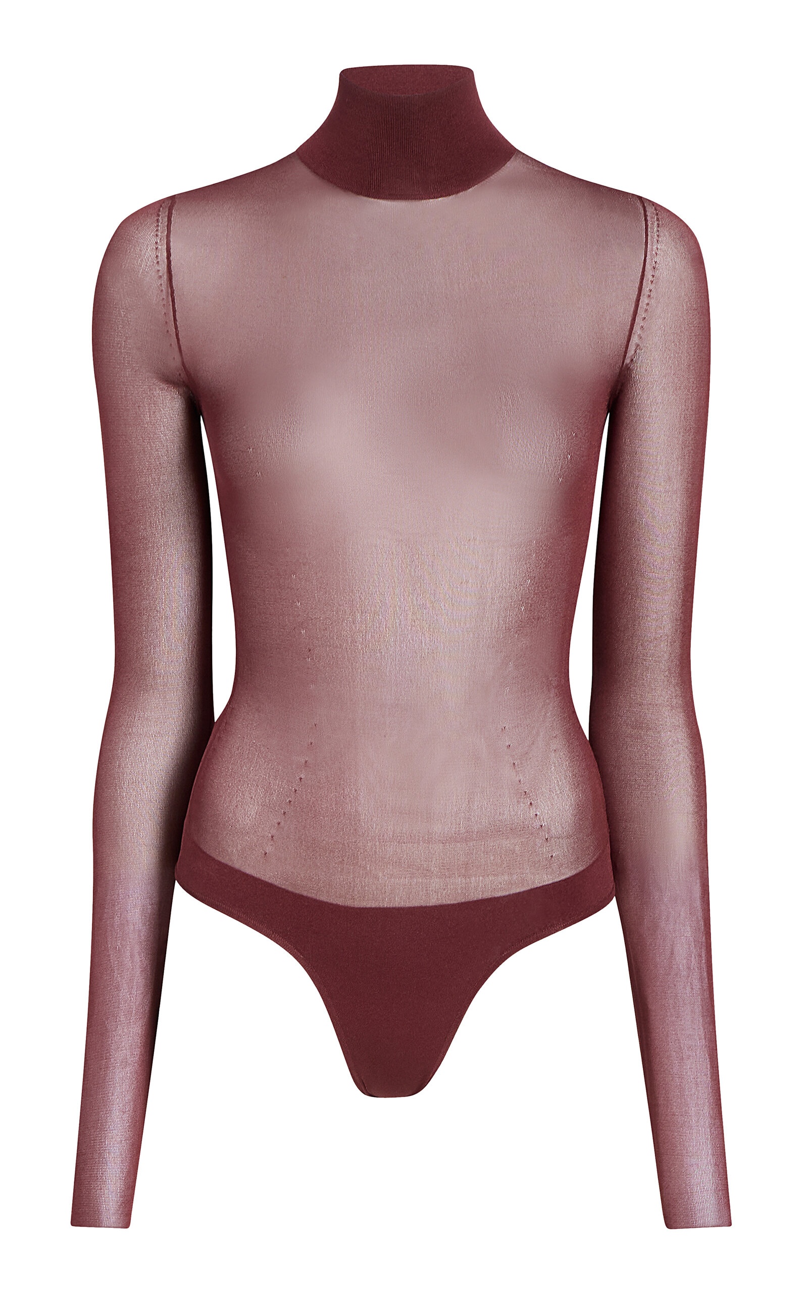 Tallin Turtleneck Bodysuit burgundy - 1