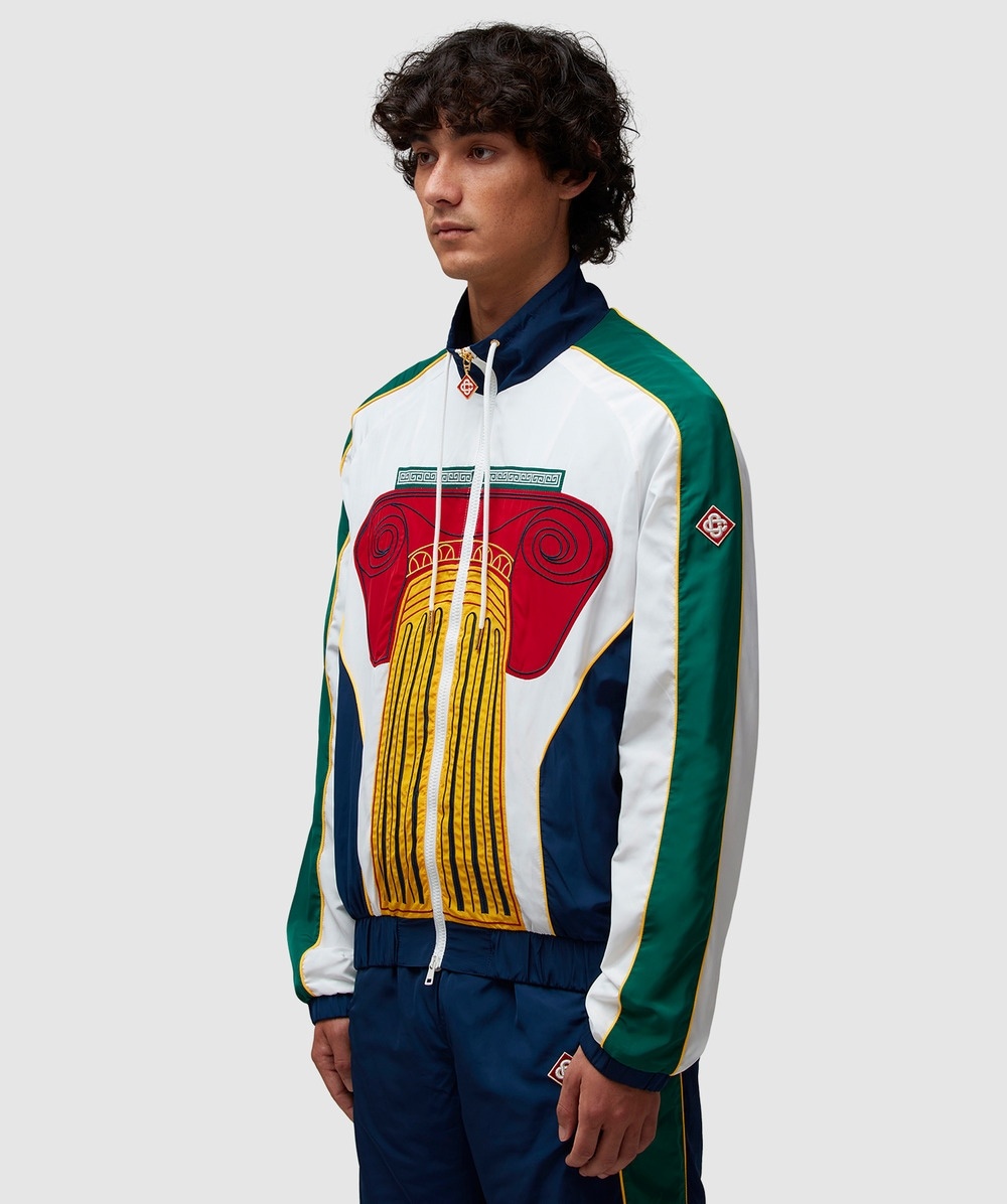 Embroidered track jacket - 2