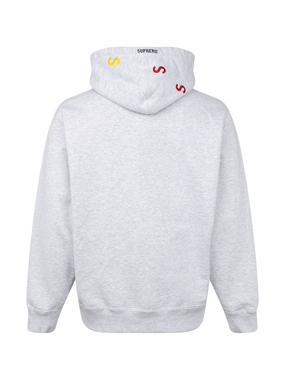 embroidered S-logo hoodie - 2