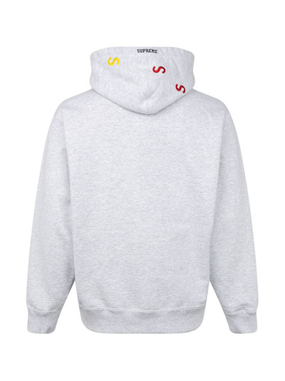 Supreme embroidered S-logo hoodie outlook