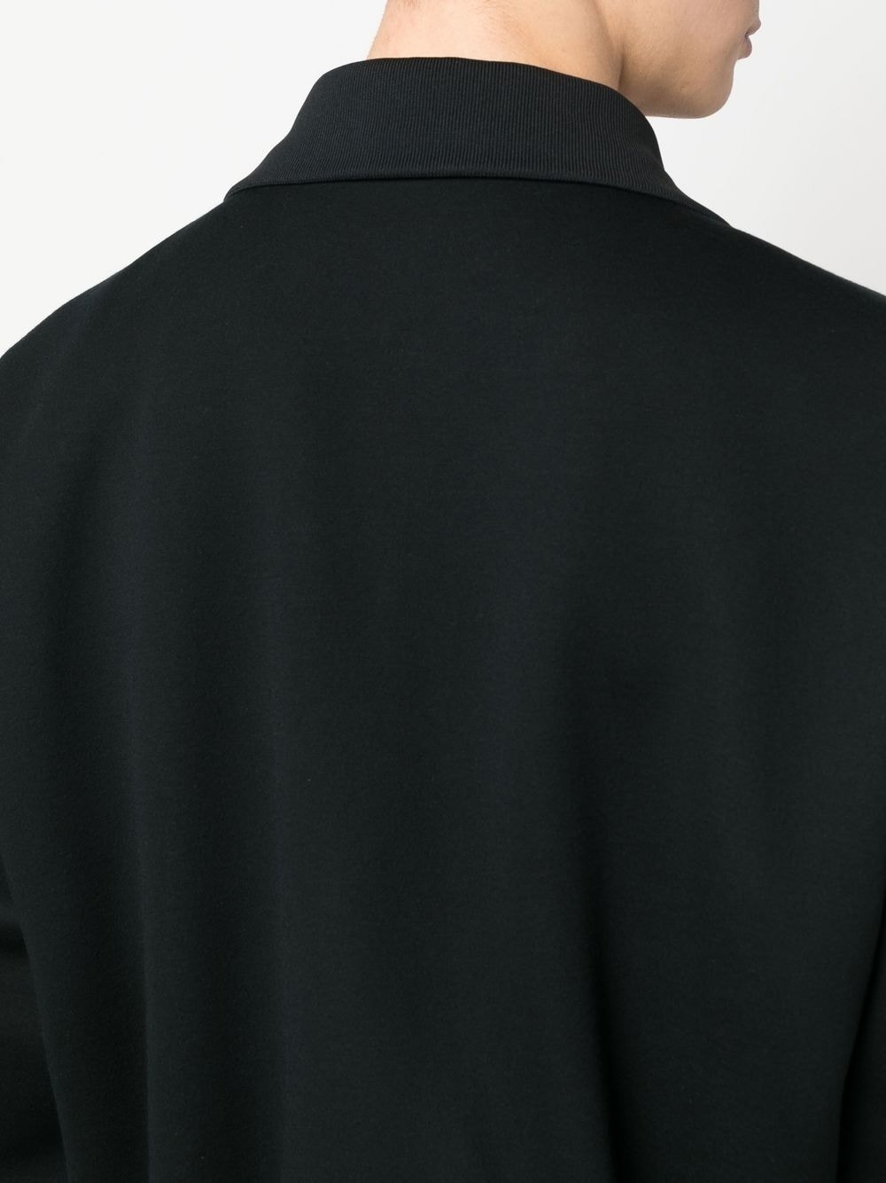 detachable-hood zipped jacket - 6