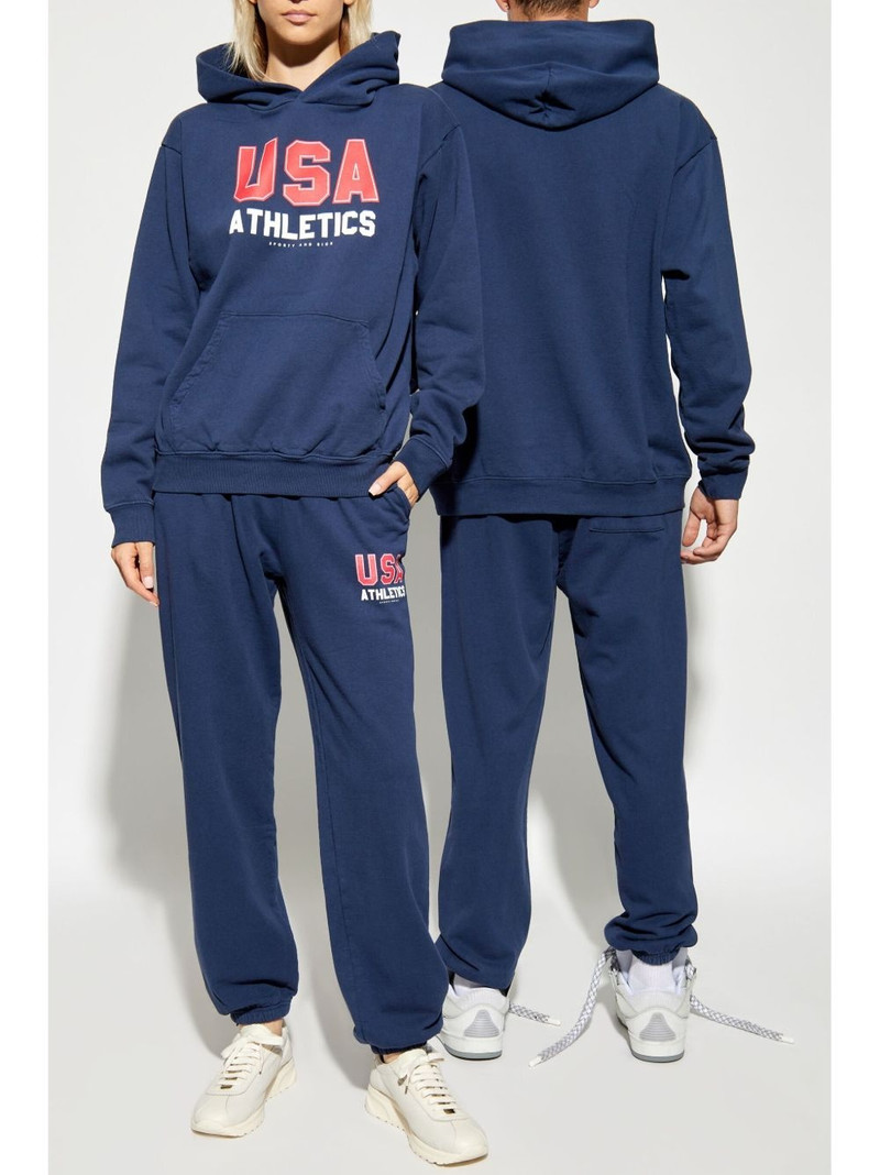 Sporty & Rich USA Athletics hoodie outlook