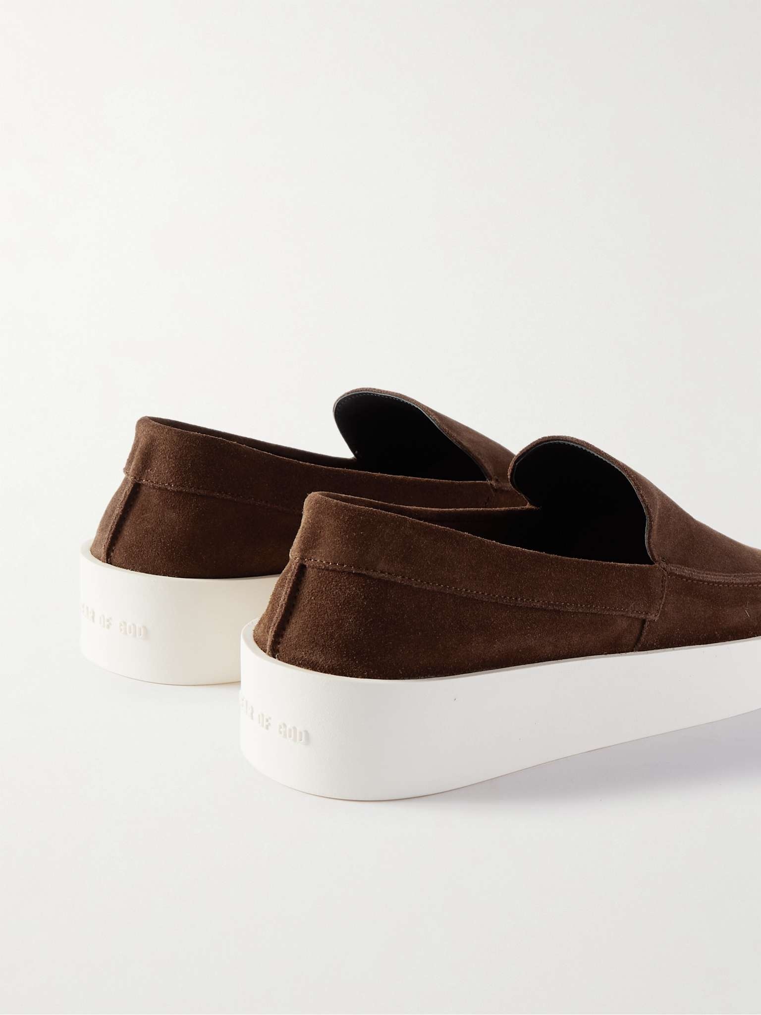 Reverse Suede Loafers - 5